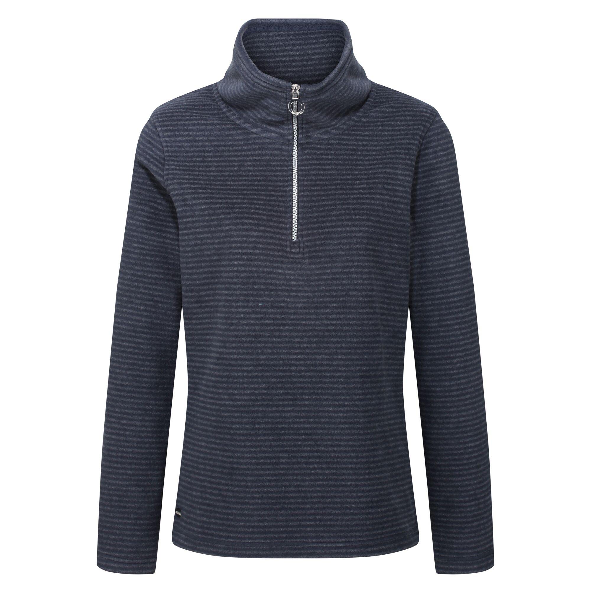 Navy/Silver - Regatta - Solenne Half Zip Fleece - 5