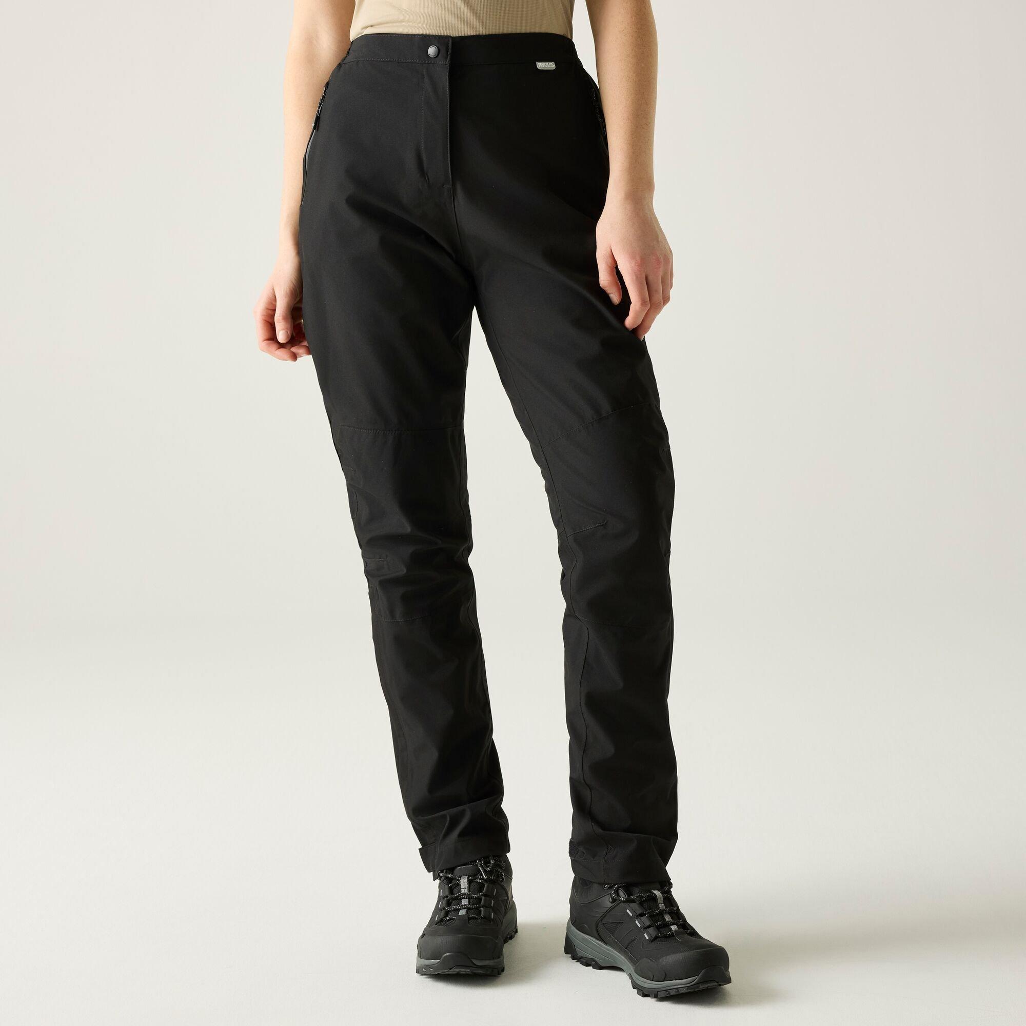 Regatta Women's Highton Waterproof Overtrouser (Regular) - Black - 20 (3XL)