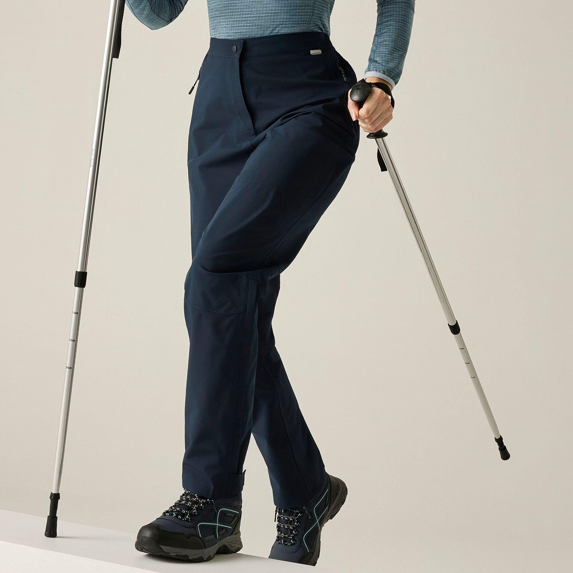 Navy - Regatta - Womens Highton Waterproof Overtrouser (Regular) - 2