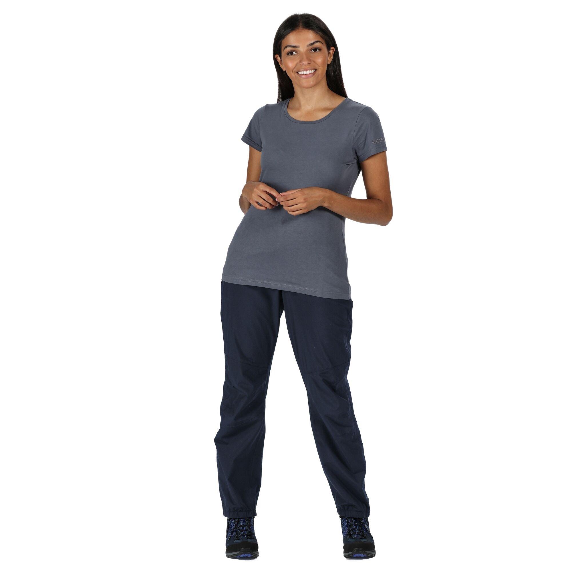 Navy - Regatta - Womens Highton Waterproof Overtrouser (Regular) - 10