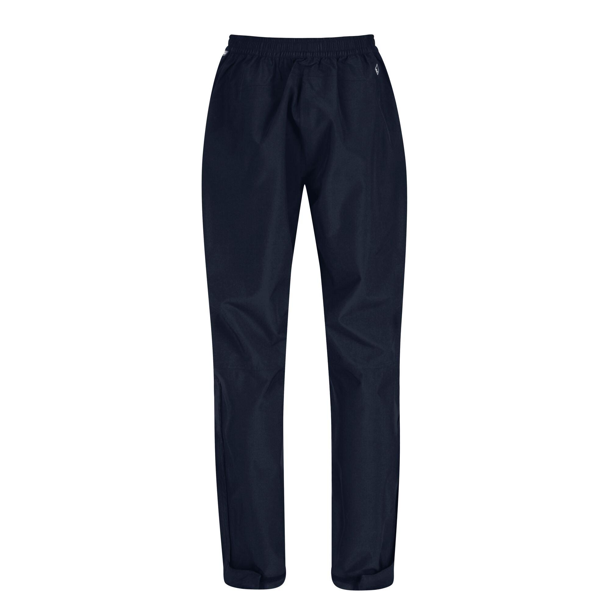 Navy - Regatta - Womens Highton Waterproof Overtrouser (Regular) - 6