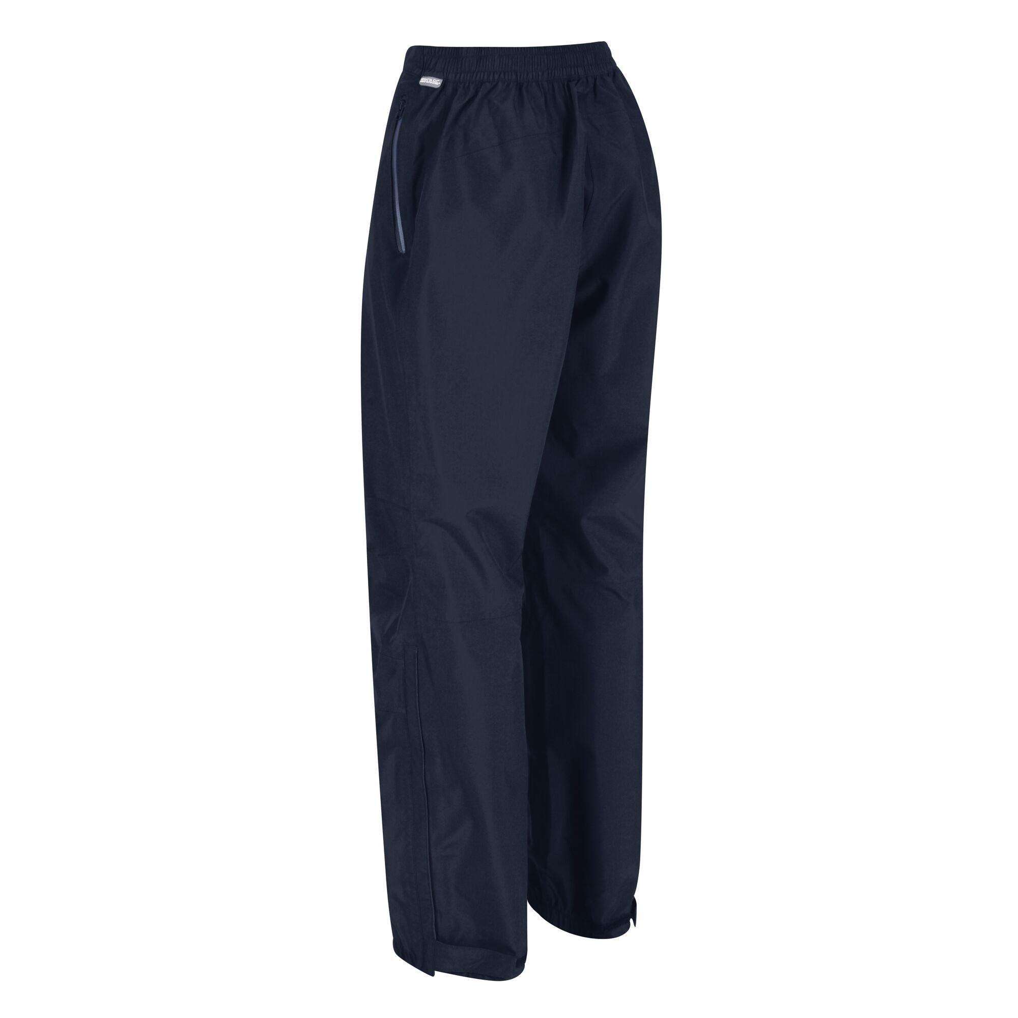 Navy - Regatta - Womens Highton Waterproof Overtrouser (Regular) - 8