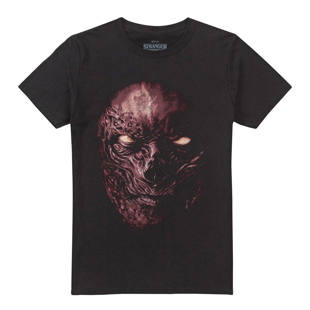 Black - Stranger Things - Stranger Things Vecna Oversized Face T-Shirt Blac - 4