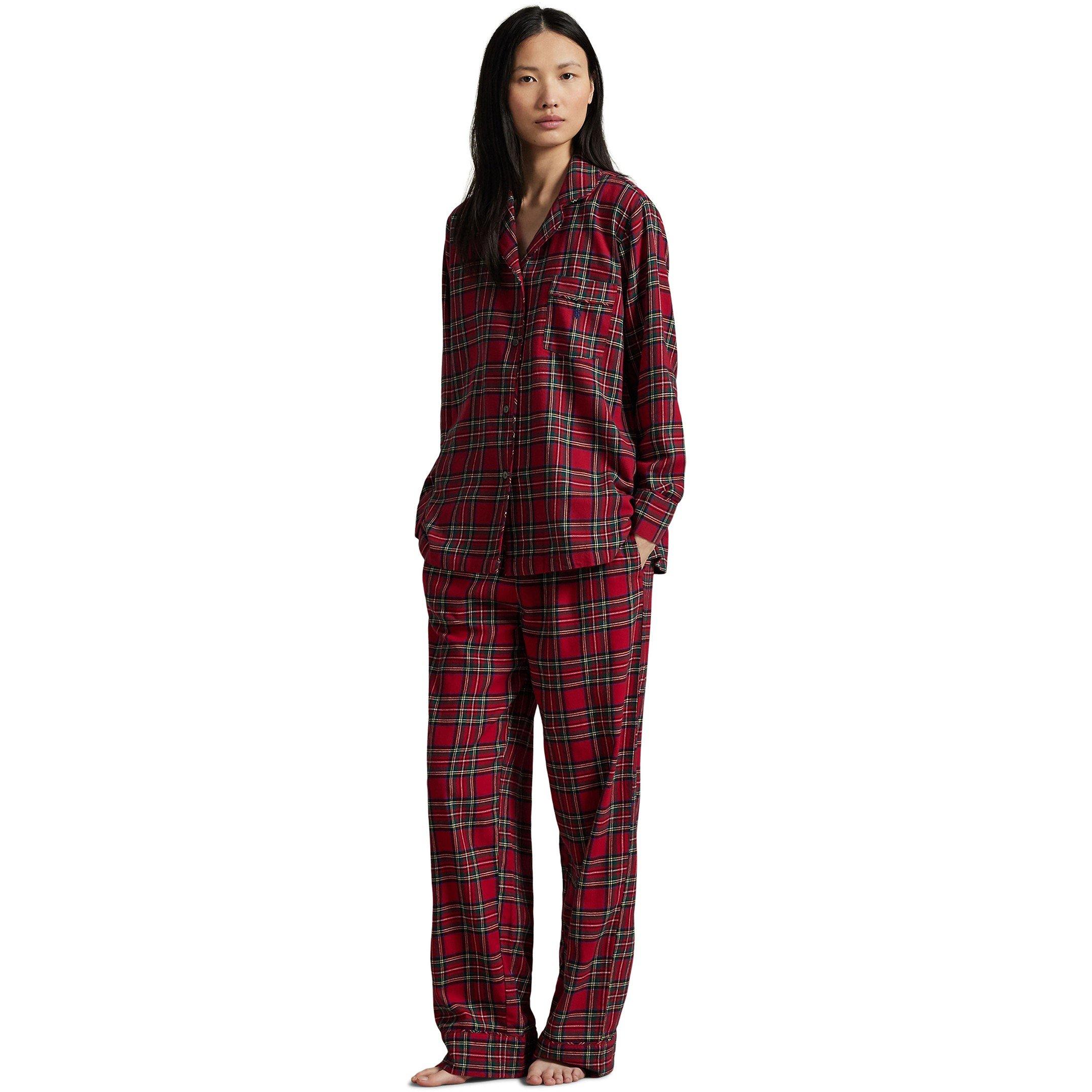 Polo Ralph Lauren Women's Madison Long Sleeve Pyjama Set - Stuart - 8 (XS)