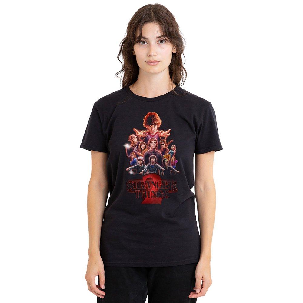 Black - Stranger Things - Stranger Things Season Two Poster T-Shirt Black - 1