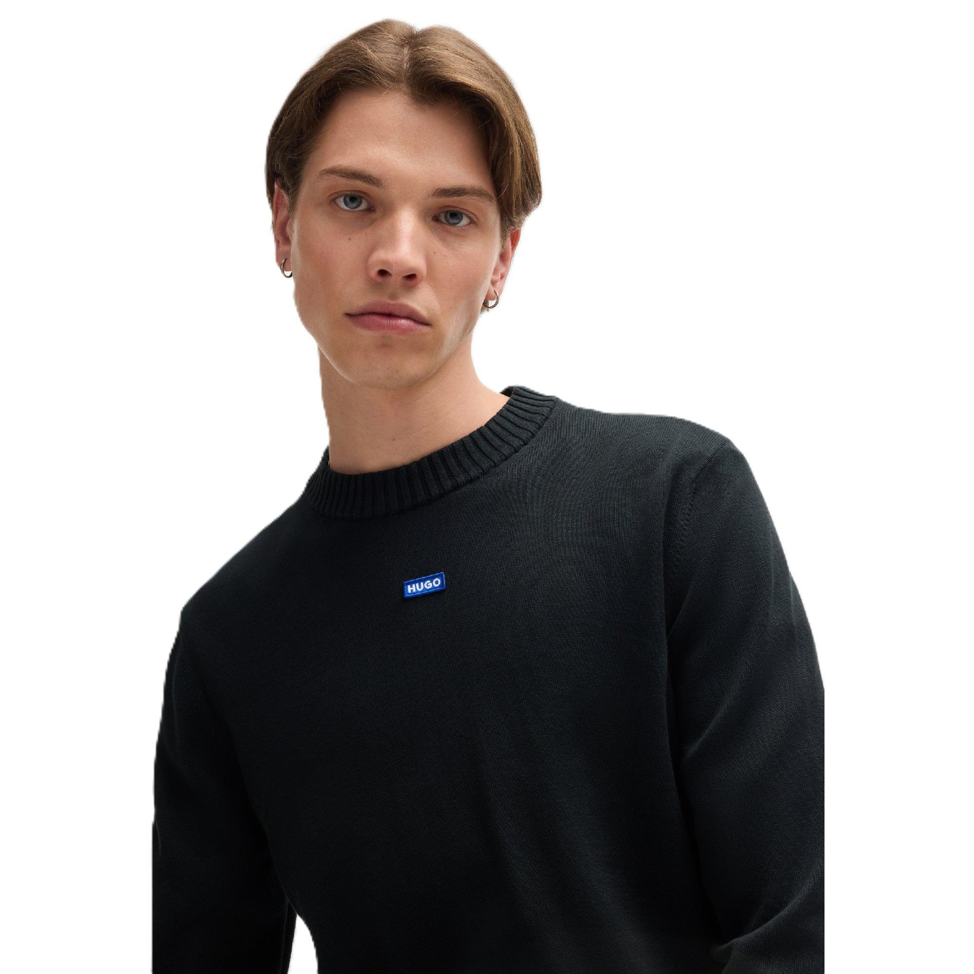 Black - Boss - San Cosmo-C 10259688 01 Knitted Top Mens - 3