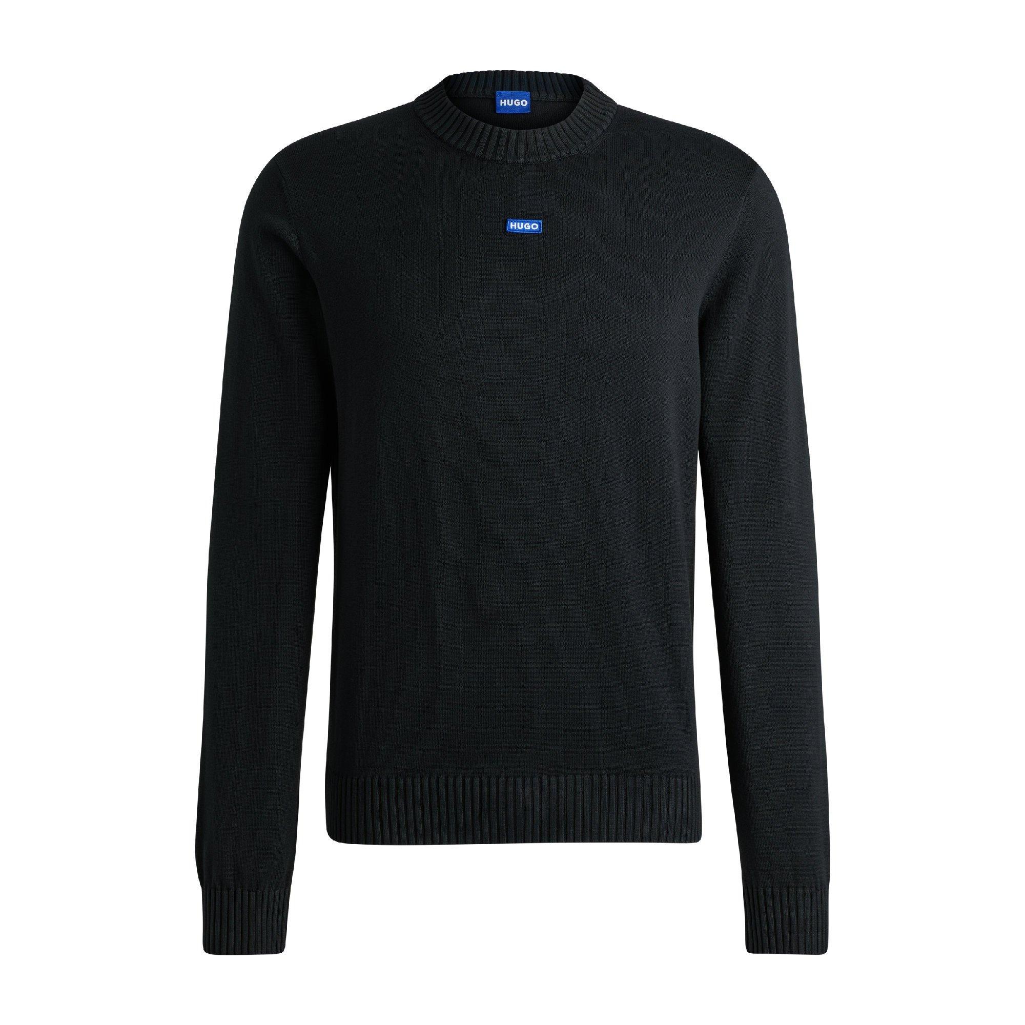 Black - Boss - San Cosmo-C 10259688 01 Knitted Top Mens - 4