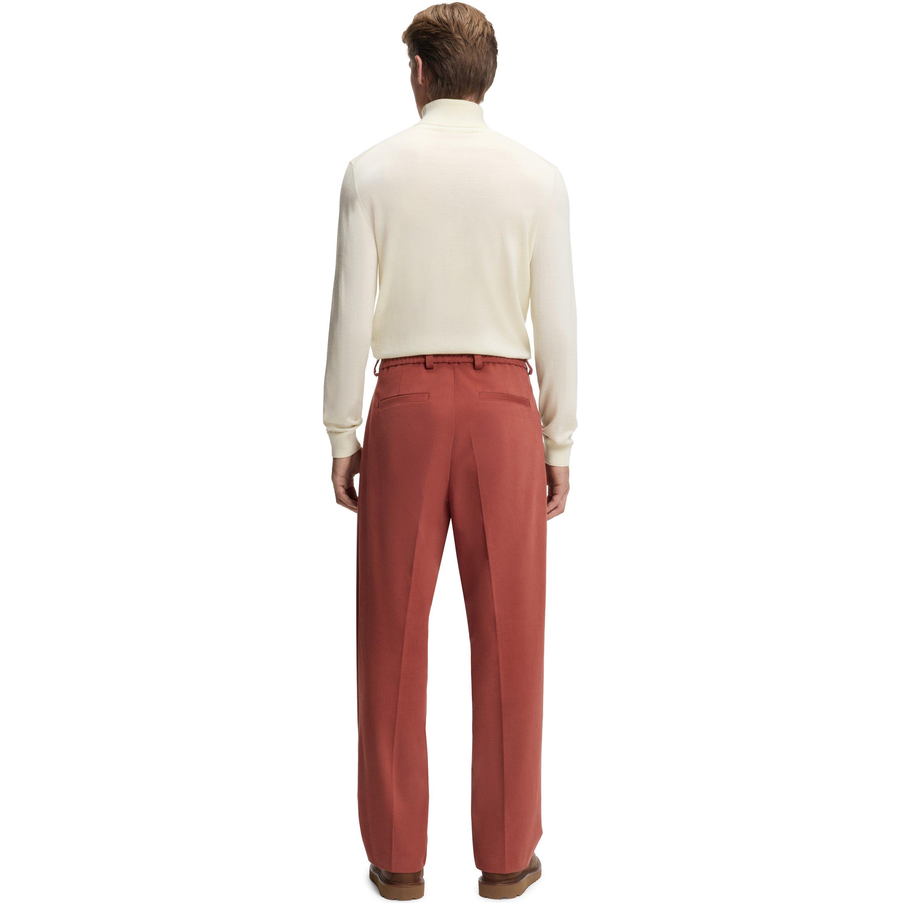 Beige 282 - Boss - x BECKHAM Rollneck Cashmere Sweater - 3