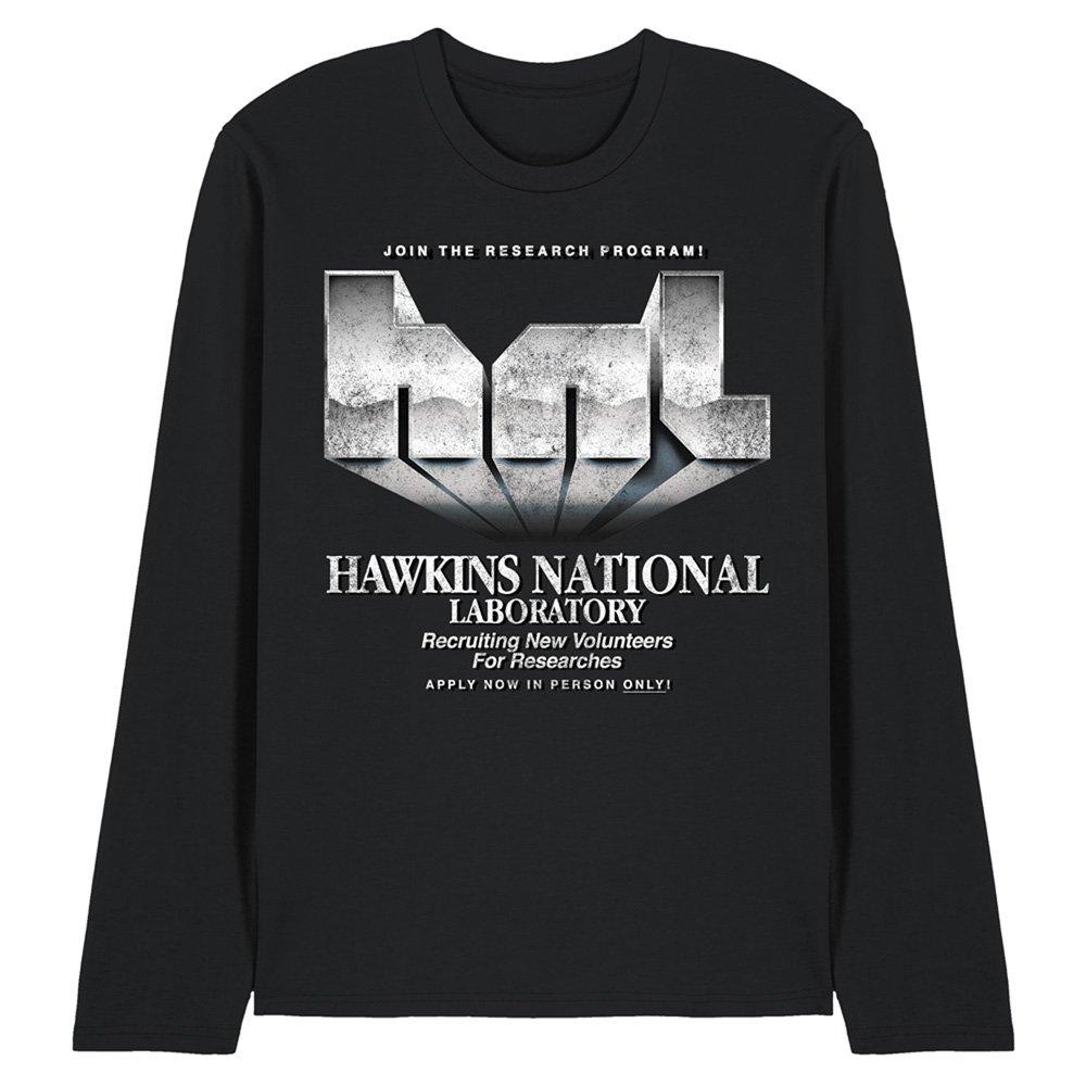 Stranger Things Stranger Things Hawkins Lab Logo Long Sleeve T-Shi