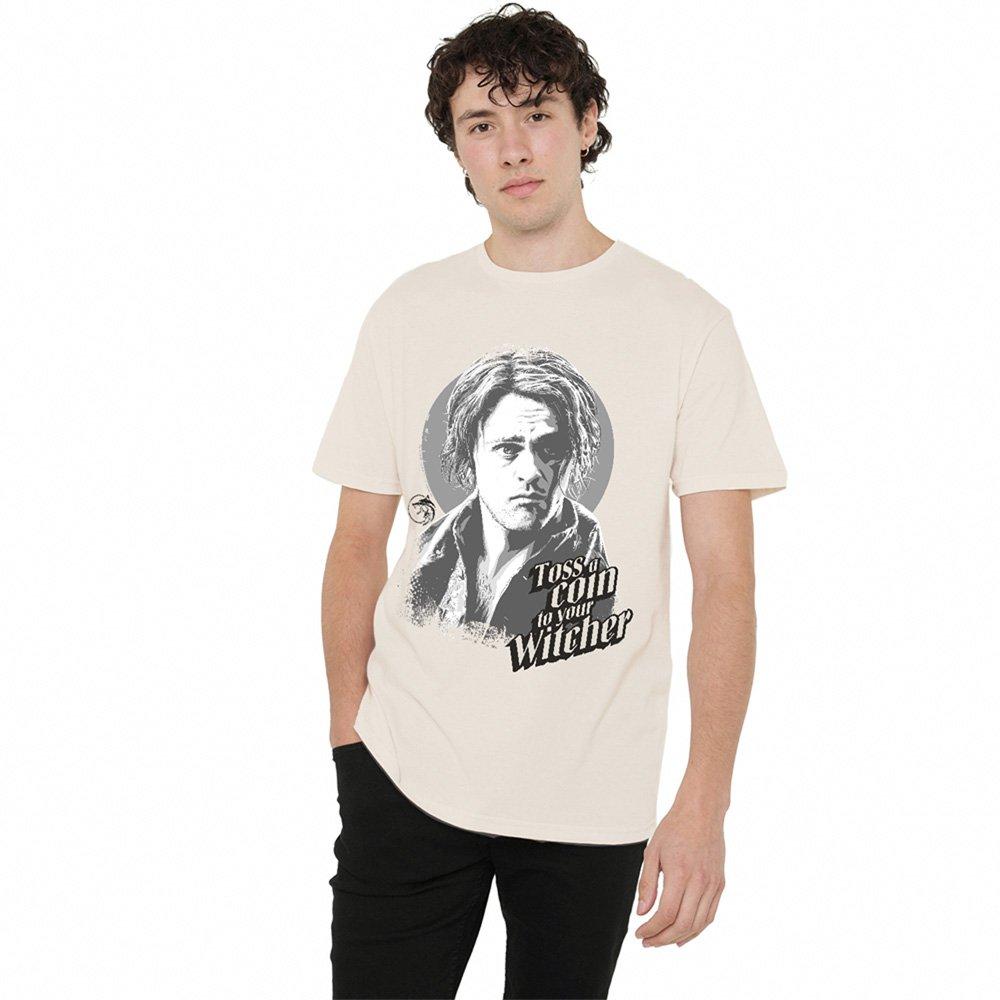 Beige - The Witcher - The Witcher - Jaskier Toss A Coin T-Shirt Natural - 1