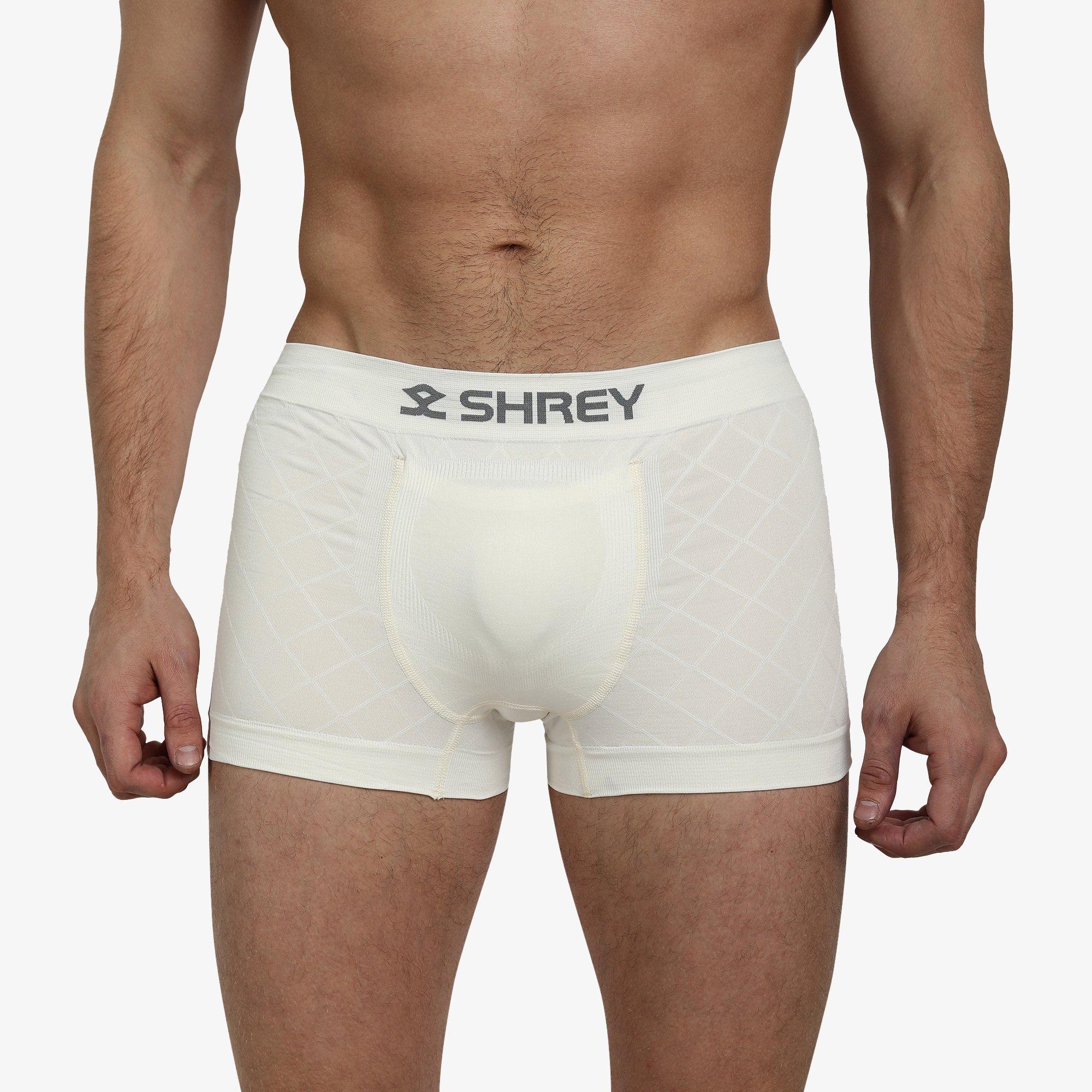 Shrey Men's Cascade Gym To Swim Short - Off White - L-XL