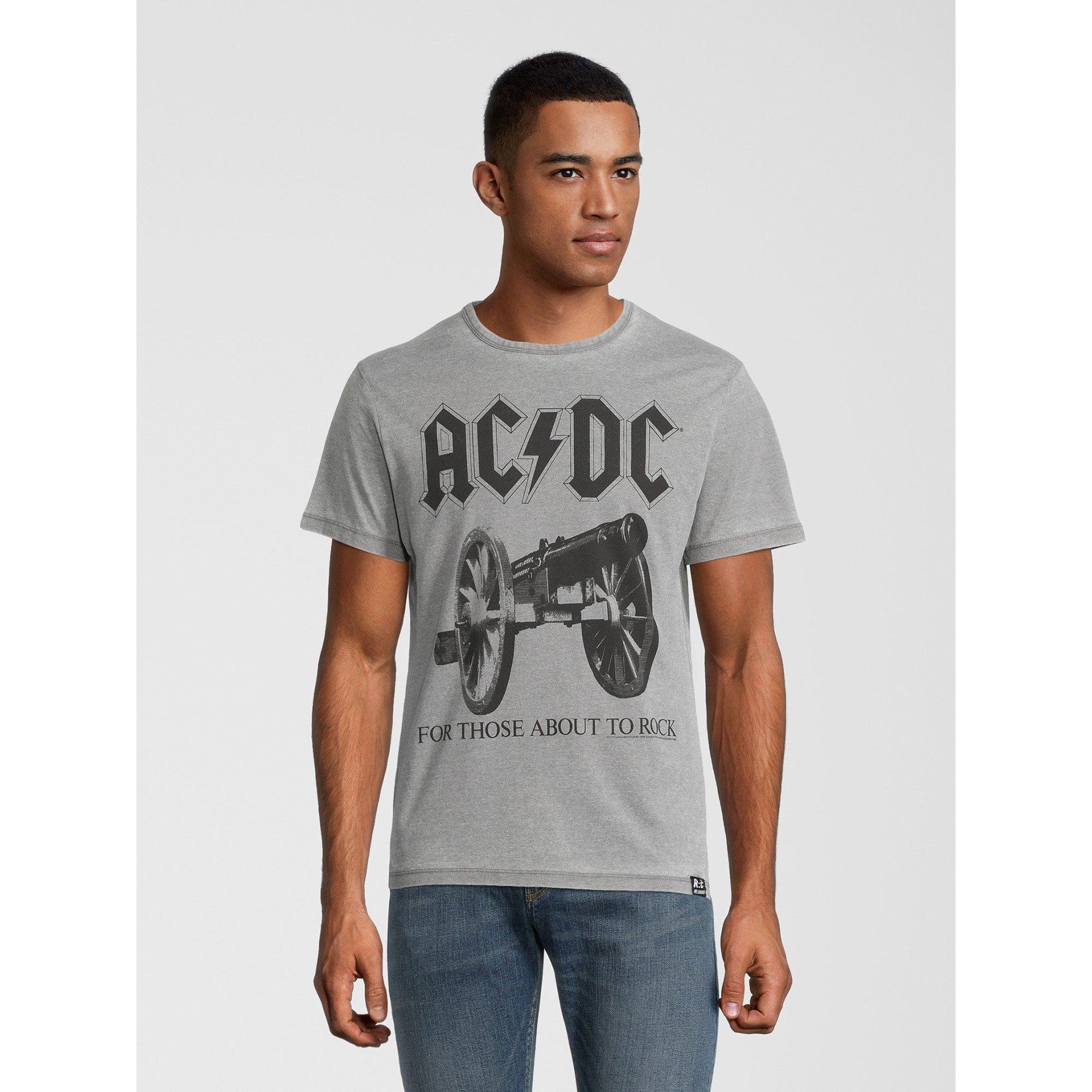 ACDC Unisex Adults AC/DC Rock Regular Fit T-Shirt | FRASERS