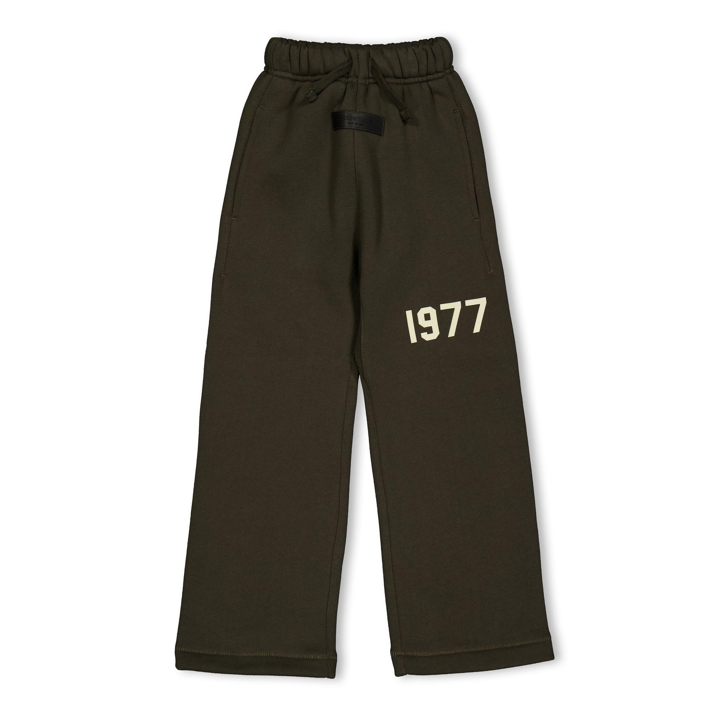 Off Black - Fear Of God Essentials - Unisex Kids' Relaxed Sweatpant Closed Hem Fleece Joggers - 1