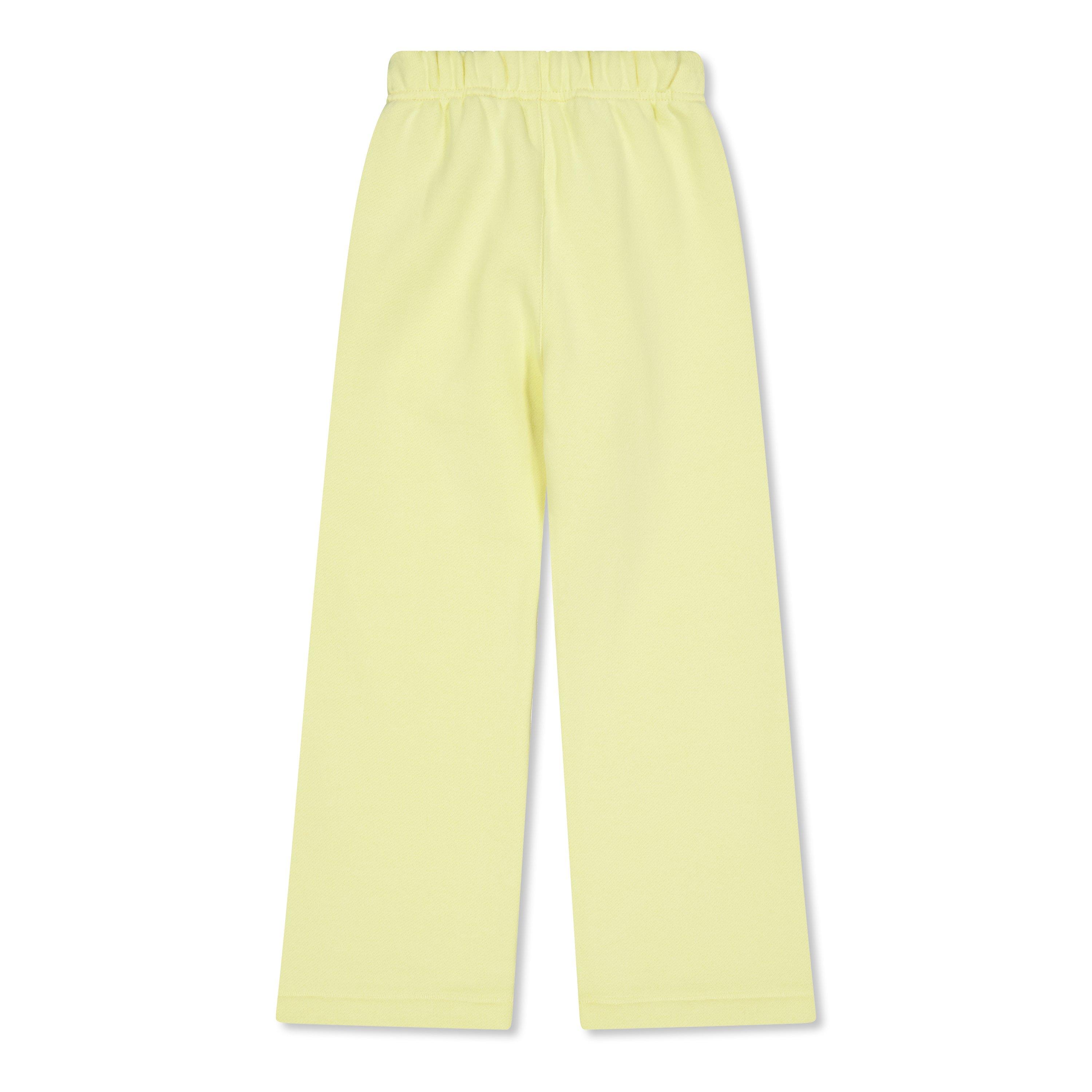 Canary - Fear Of God Essentials - Unisex Kids' Relaxed Sweatpant Closed Hem Fleece Joggers - 2