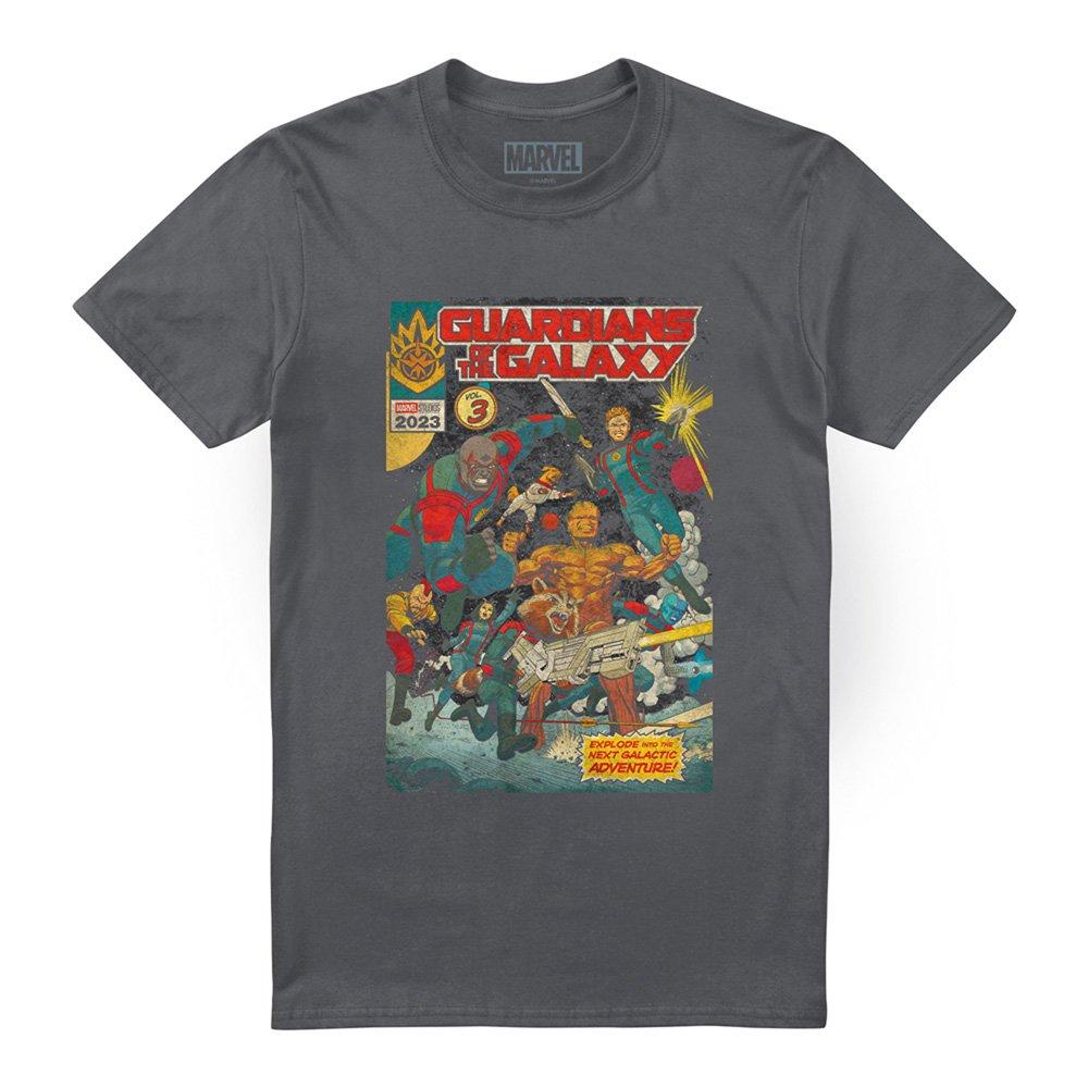 Grey - Marvel - Gotg3 Guardians Vol 3 T-Shirt - 4
