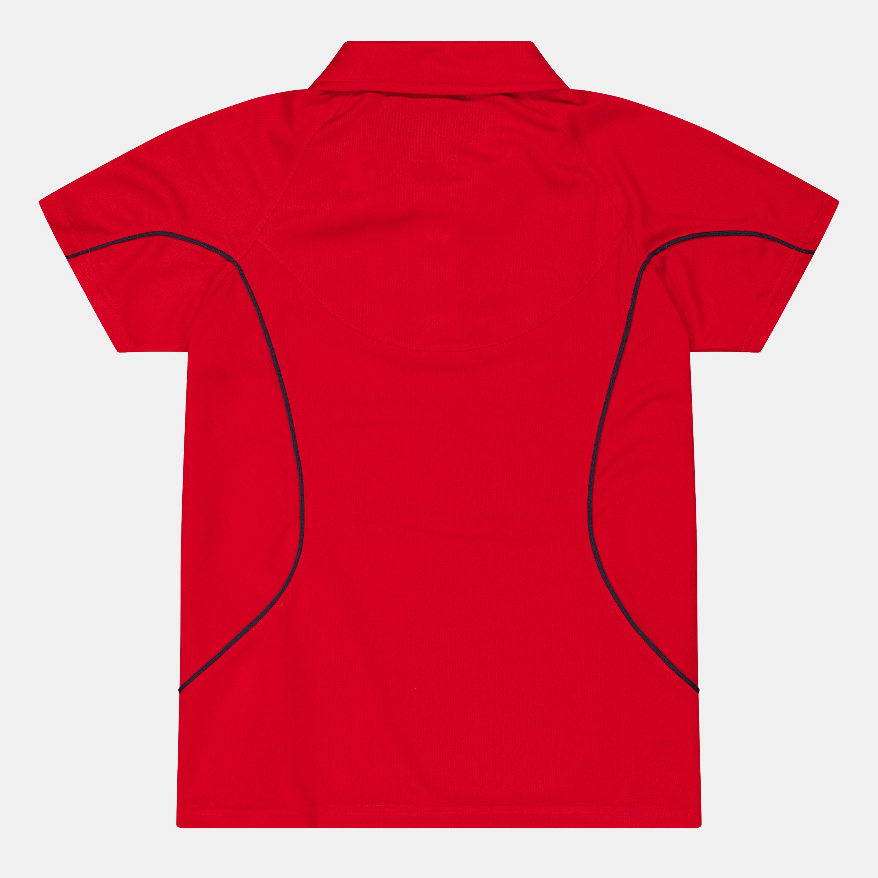 Red - Gray Nicolls - Unisex Kids' Cricket Polo Shirt - 2