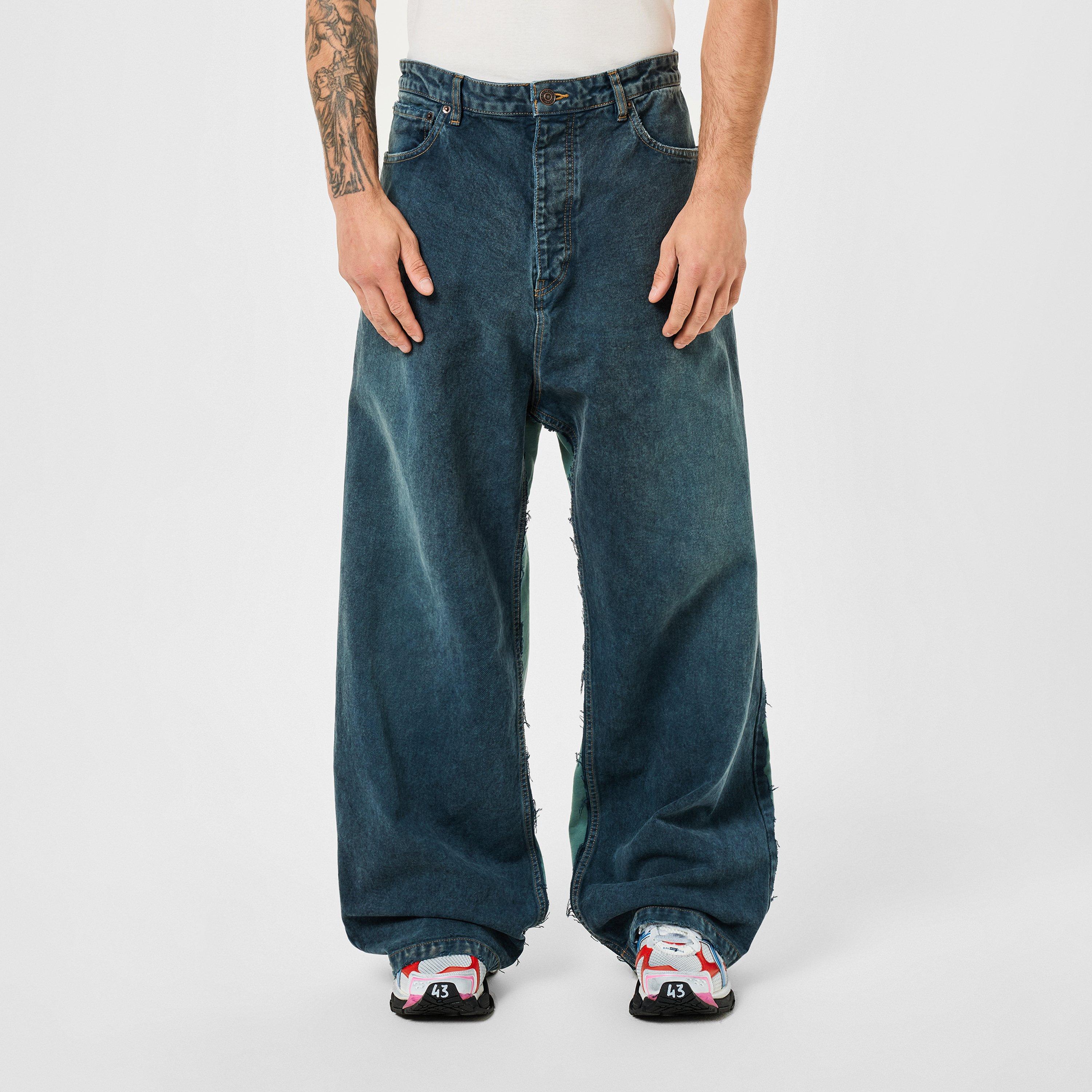 Balenciaga　23SS メンズ HYBRID BAGGY JEANS Balenciaga23SS メンズ HYBRID BAGGY JEANS