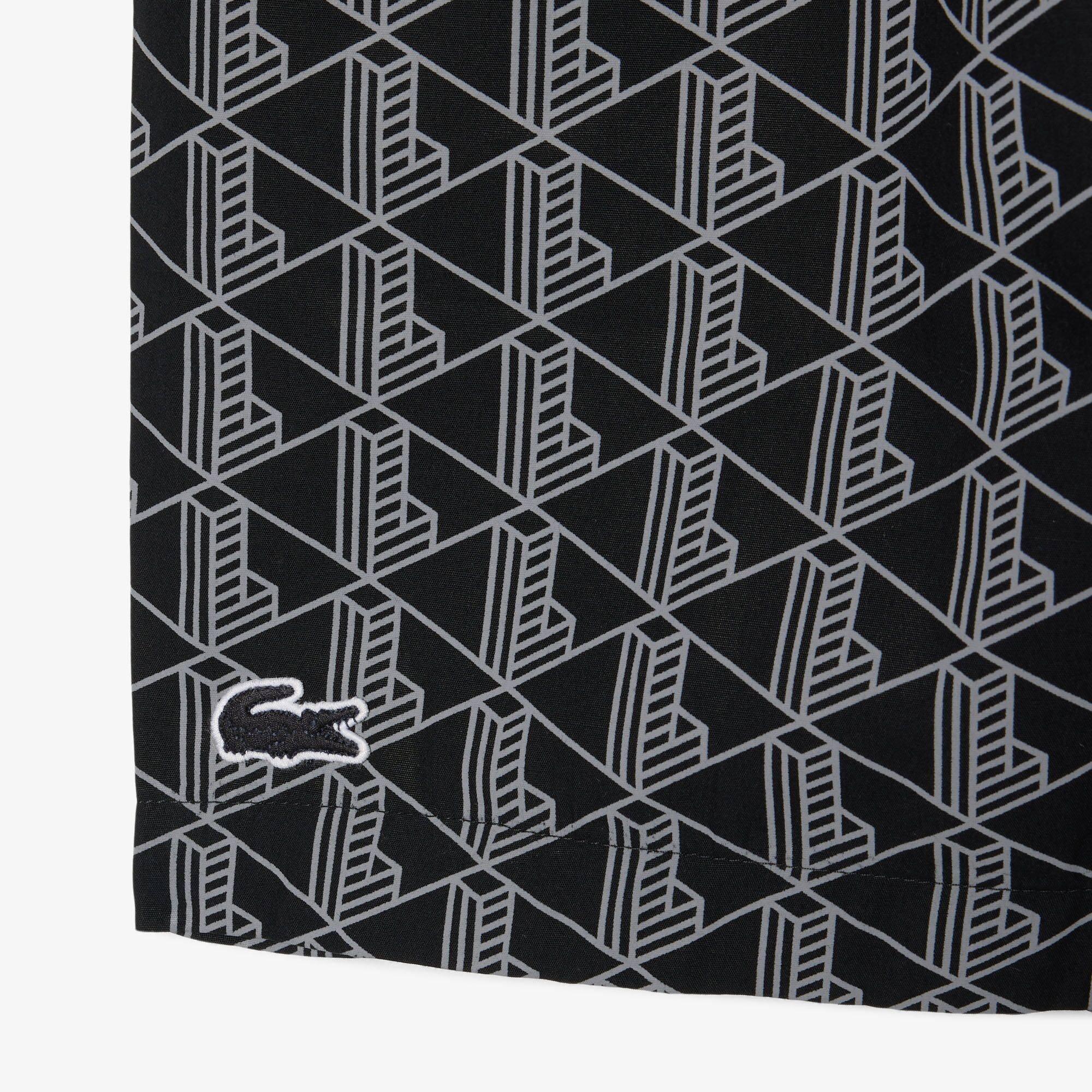 Black 6ZW - Lacoste - Men's Pyjama Shorts - 3