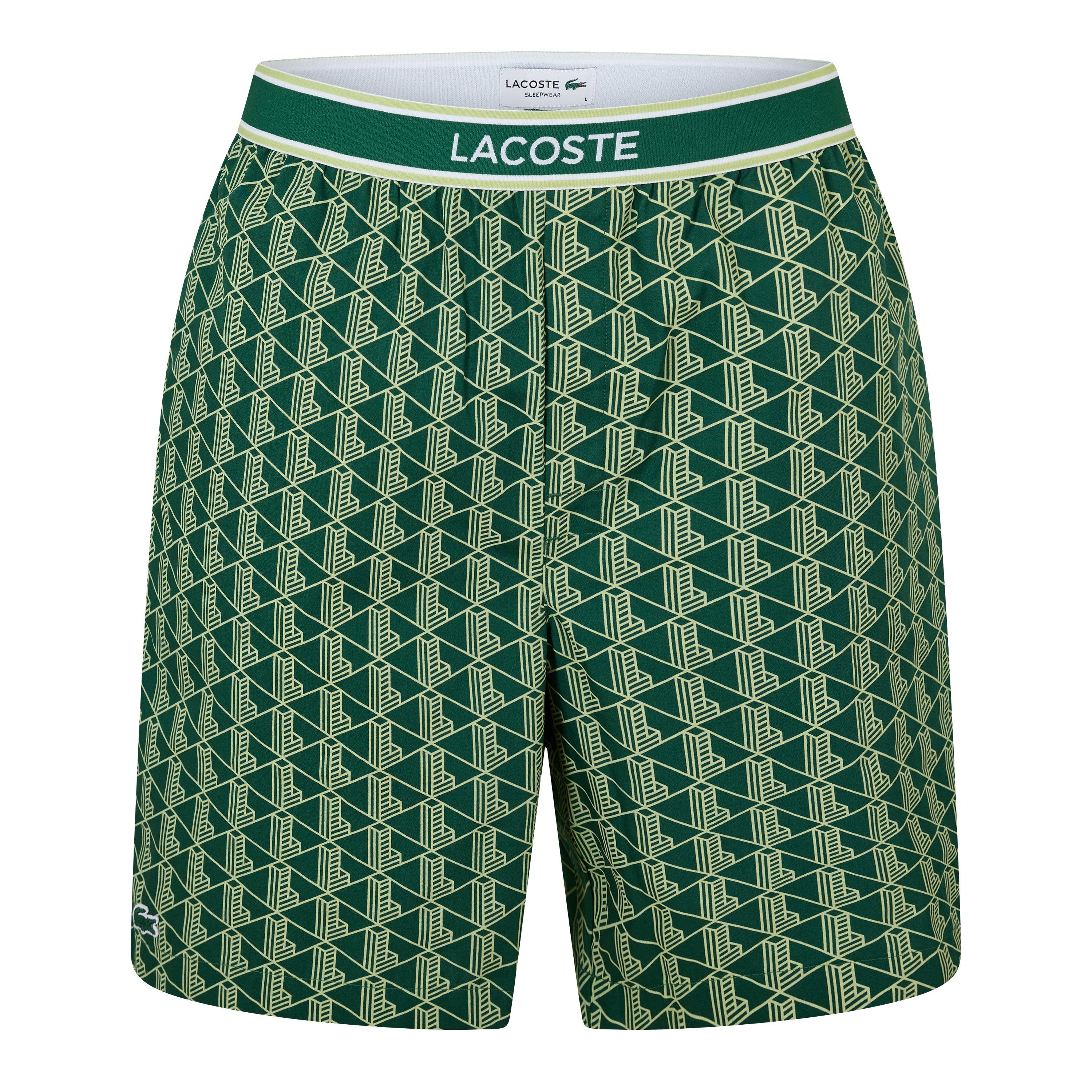 Green 4ZI - Lacoste - Men's Pyjama Shorts - 1