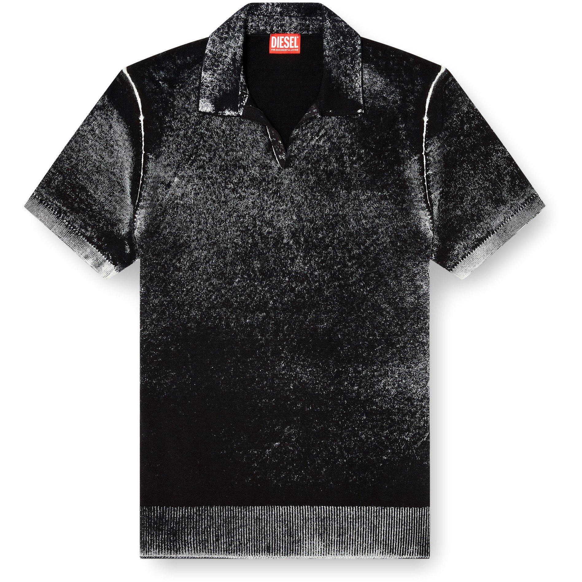 Black - Diesel - Men's Knitted Top - 1