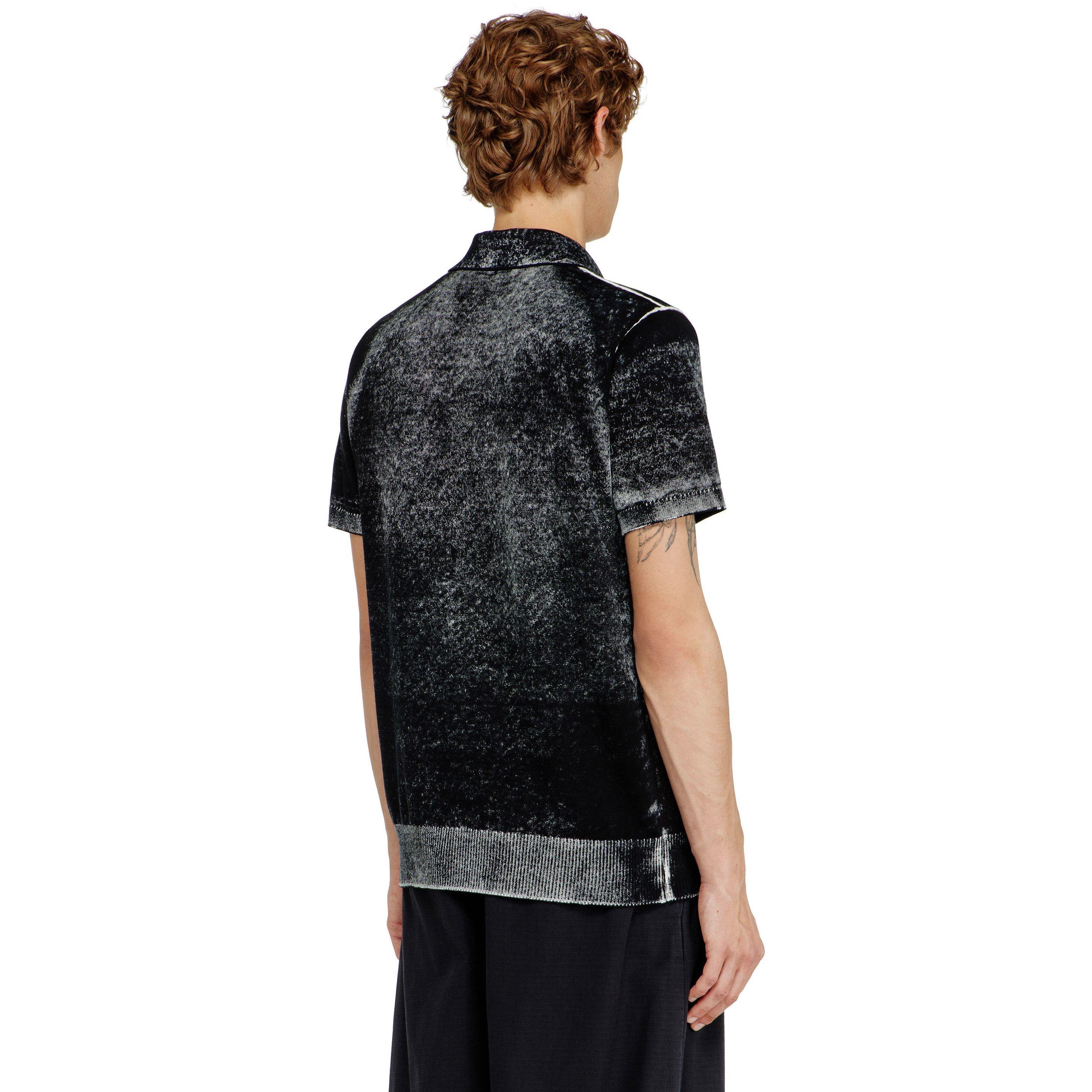 Black - Diesel - Men's Knitted Top - 2