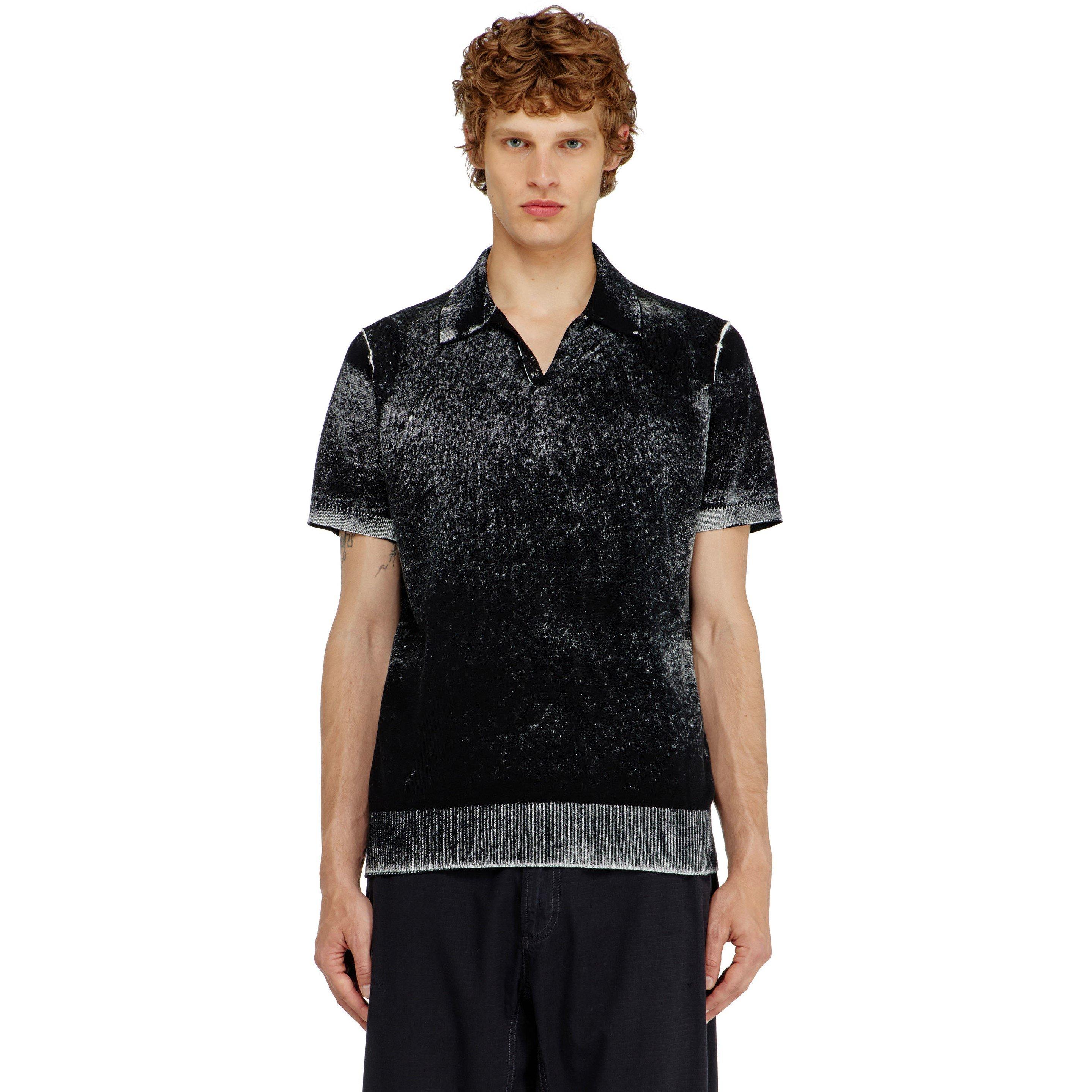 Black - Diesel - Men's Knitted Top - 3