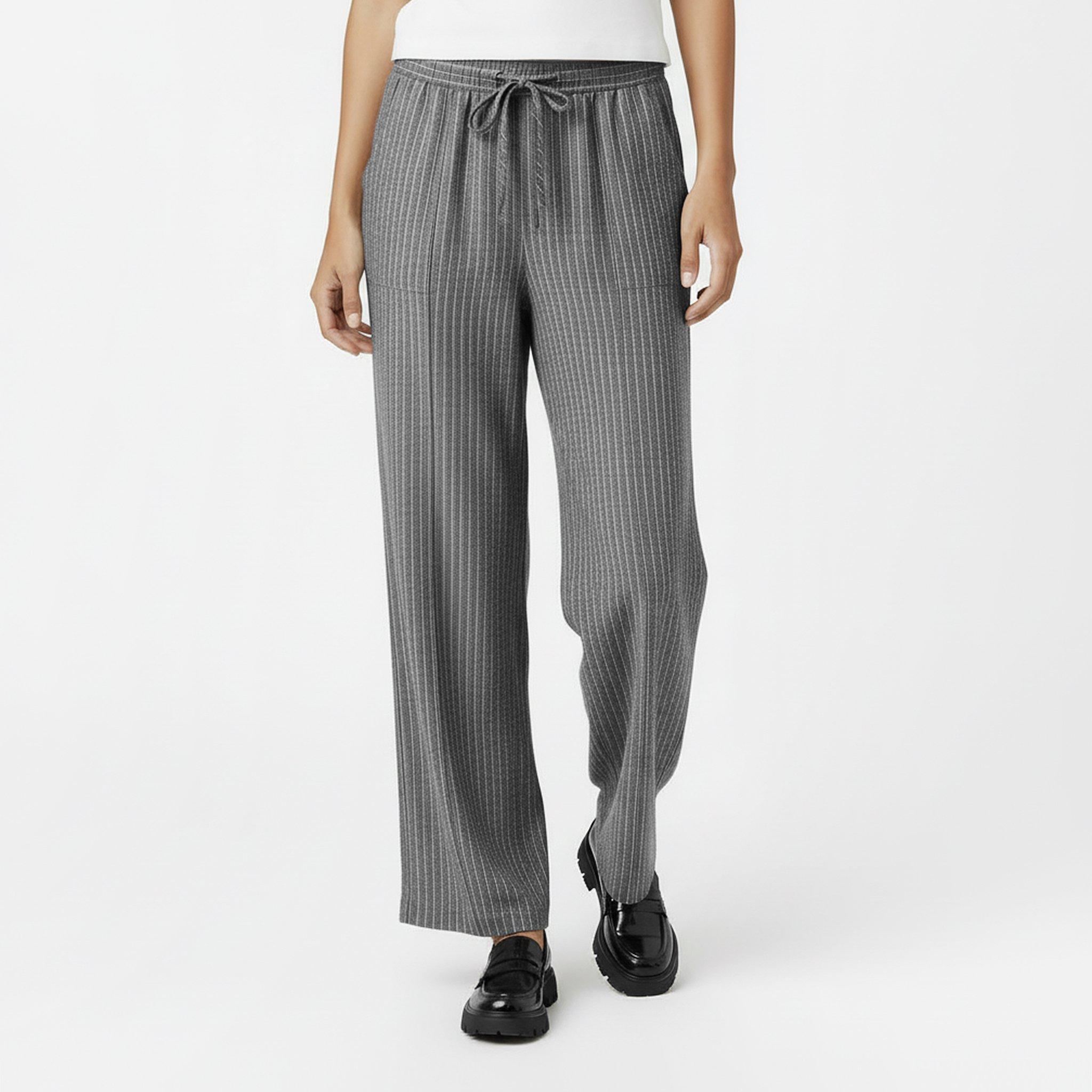 FlkStone Pins - Jack Wills - Women's Pinstripe Tailored Trousers - 3