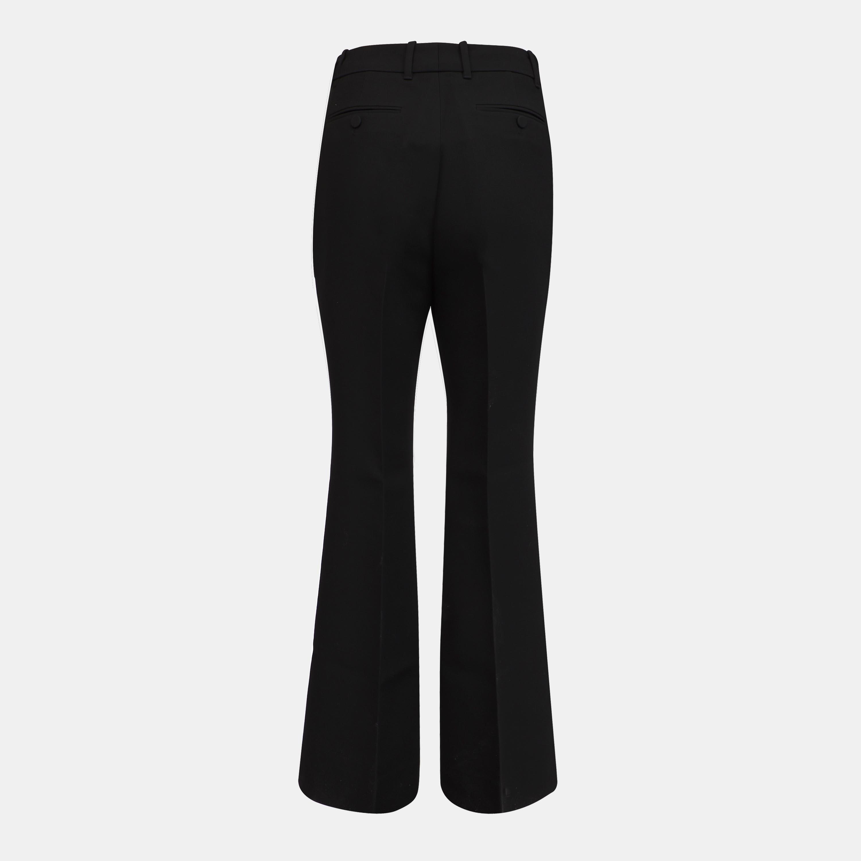 Black - Gucci - Women's Flared Trousers - 2