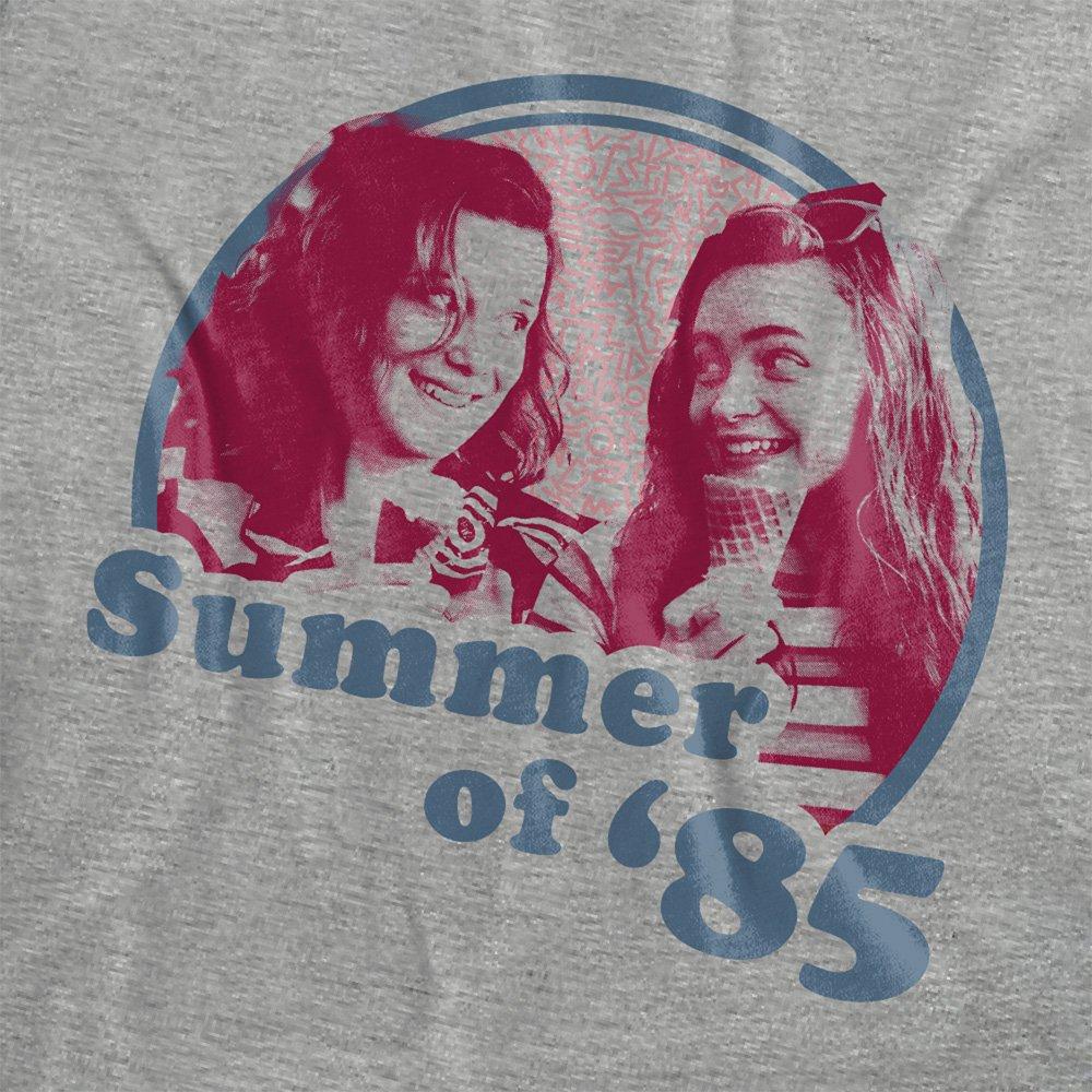 Grey - Stranger Things - Stranger Things Summer Of 85 Eleven And Max T-Shi - 2