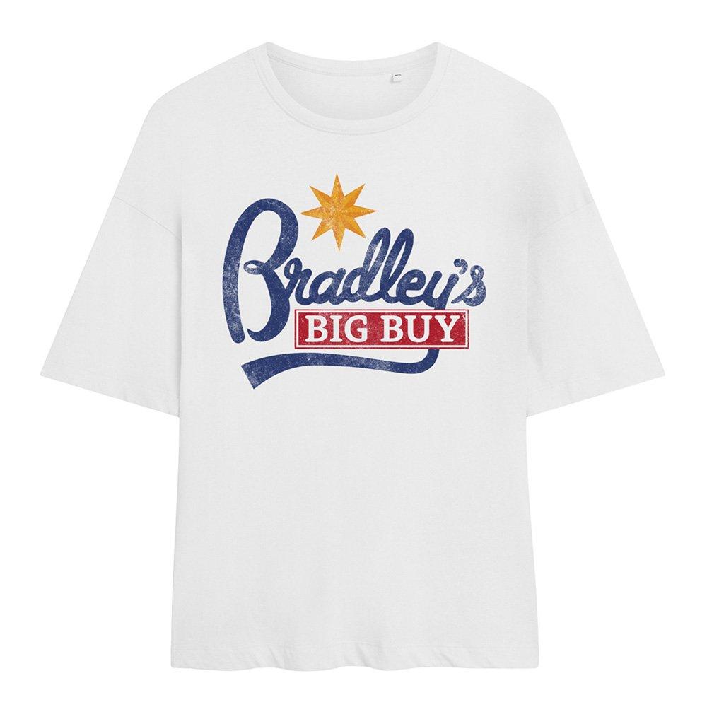 White - Stranger Things - Stranger Things BradleyS Big Buy Logo Oversized T - 1