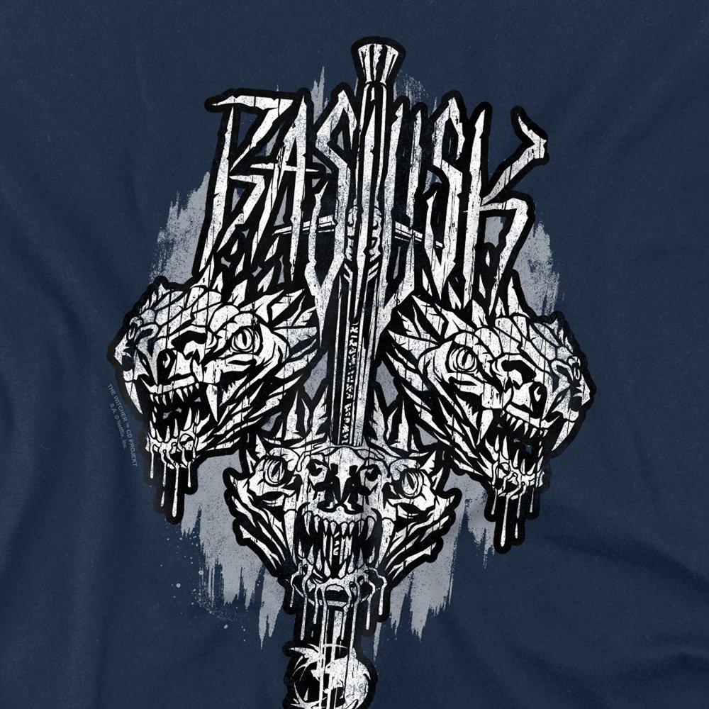 Navy - The Witcher - The Witcher - Basilisk T-Shirt Navy - 2
