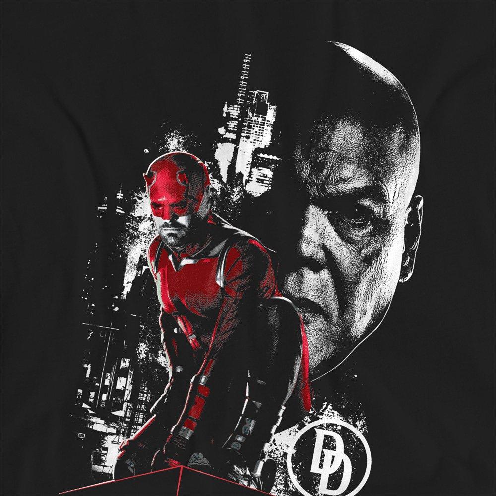 Black - Marvel - Daredevil Born Again Mayor Fisk Faces The Devil T- - 2