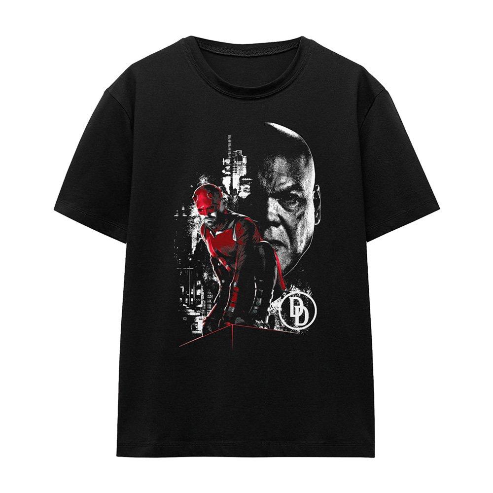 Black - Marvel - Daredevil Born Again Mayor Fisk Faces The Devil T- - 4