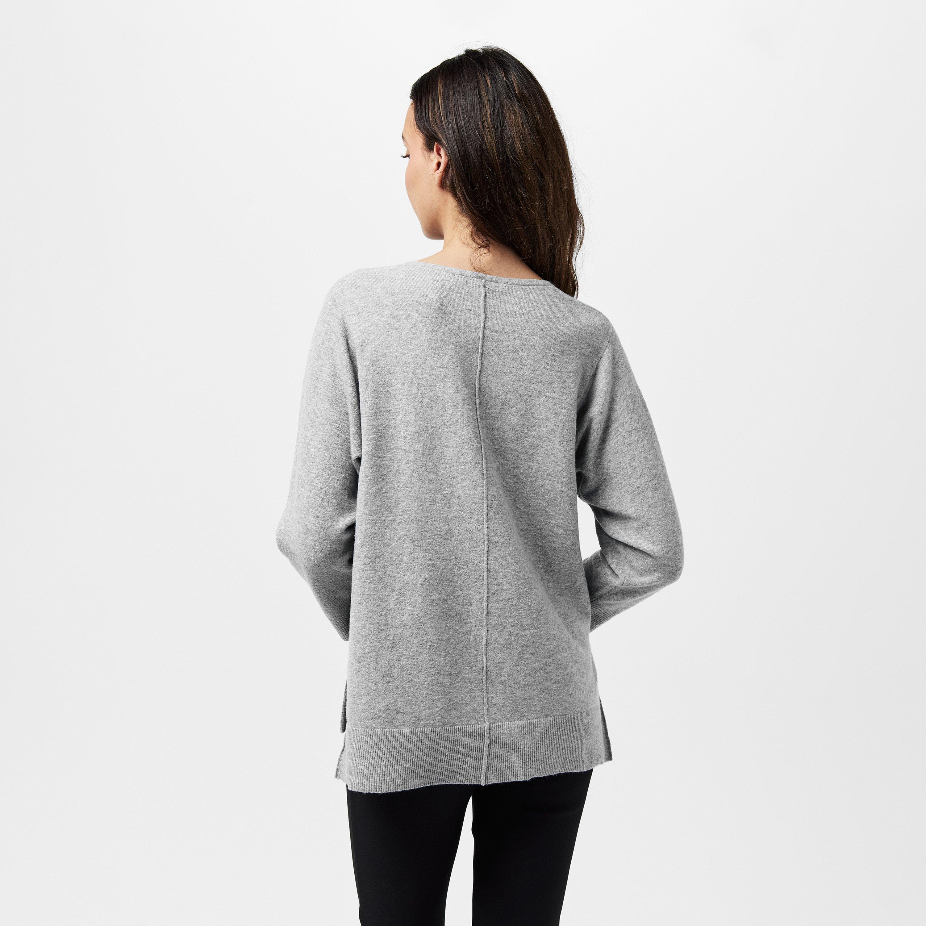 01-Light Grey - French Connection - Ebba Vhari Jumper - 4
