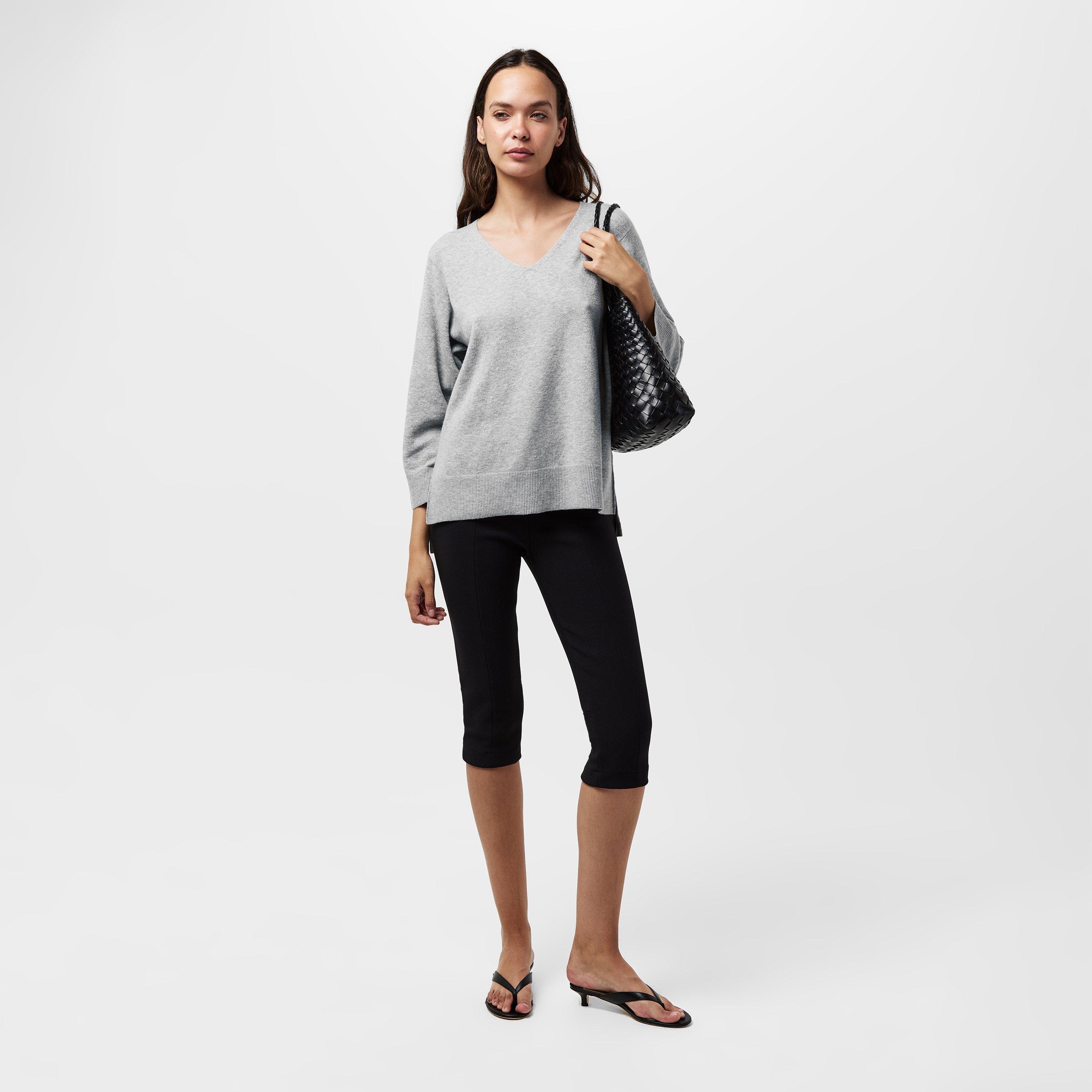 01-Light Grey - French Connection - Ebba Vhari Jumper - 6
