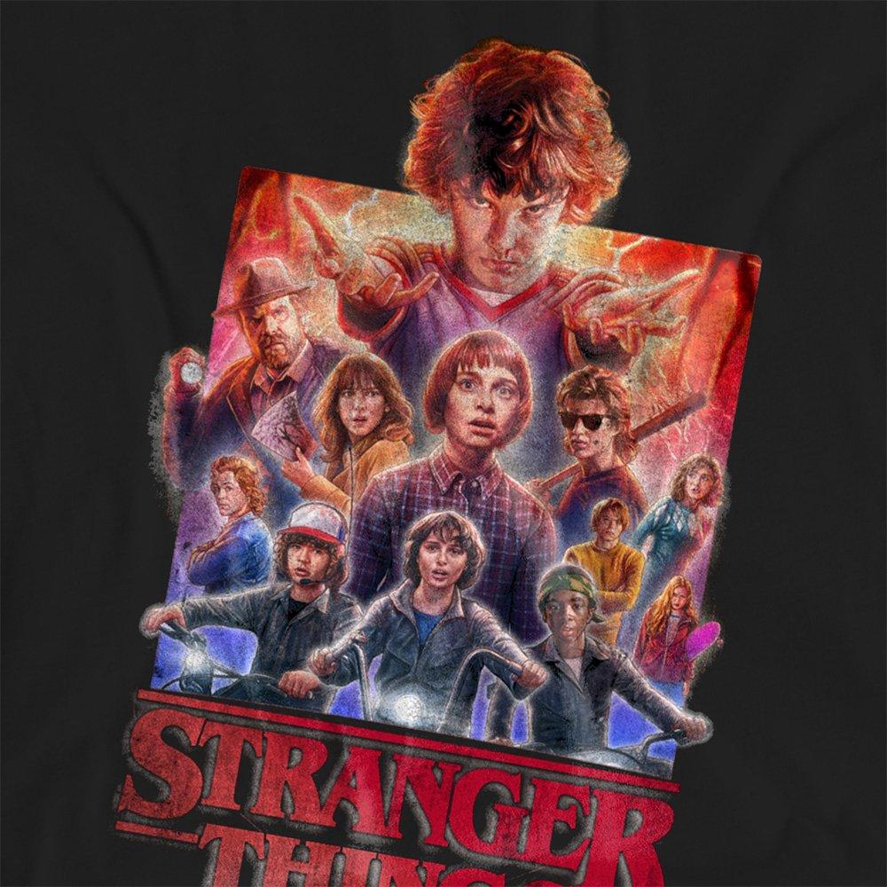 Black - Stranger Things - Stranger Things Stranger Things Group Poster Ladie - 2