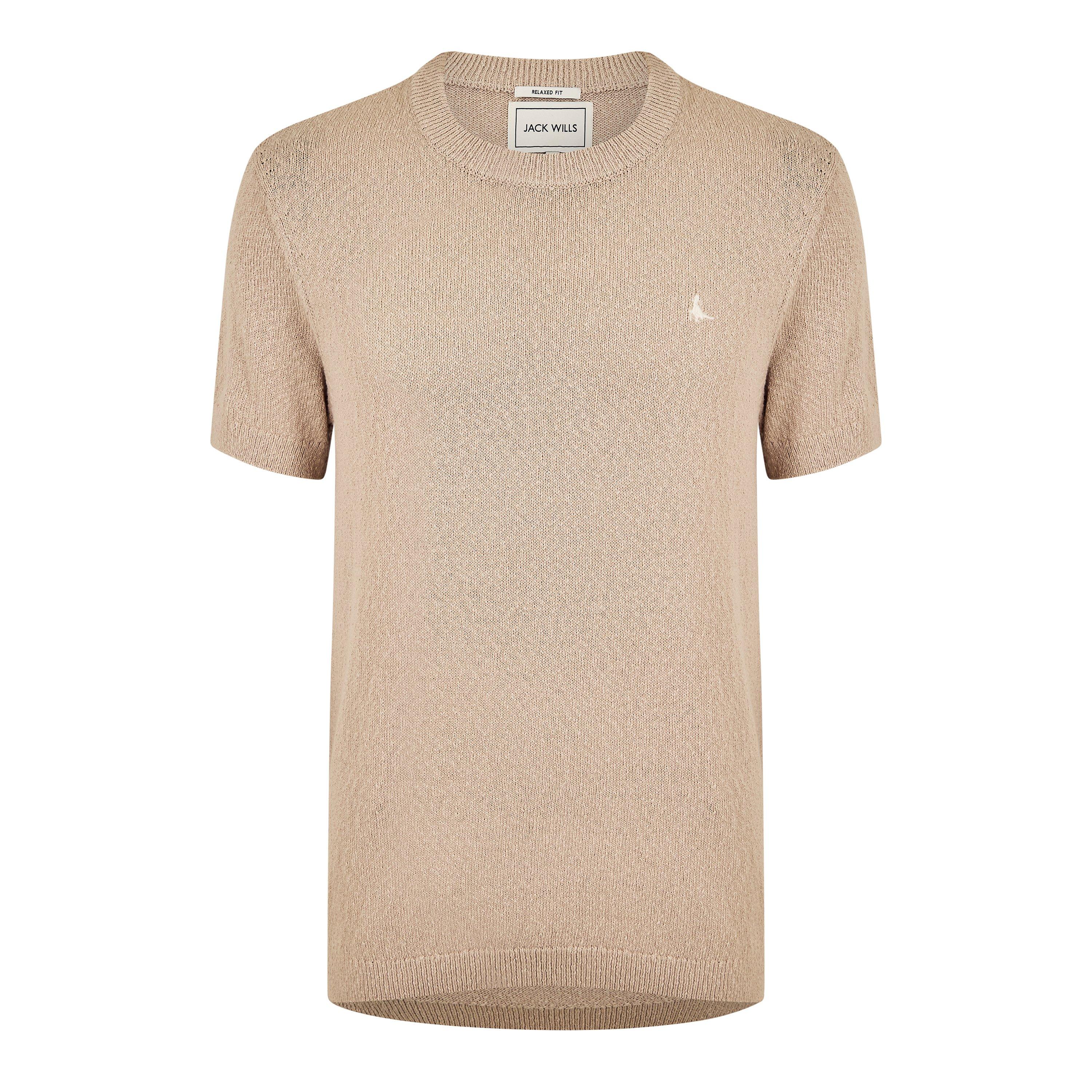 Jack Wills JW Slub Marl Knit T Sn62