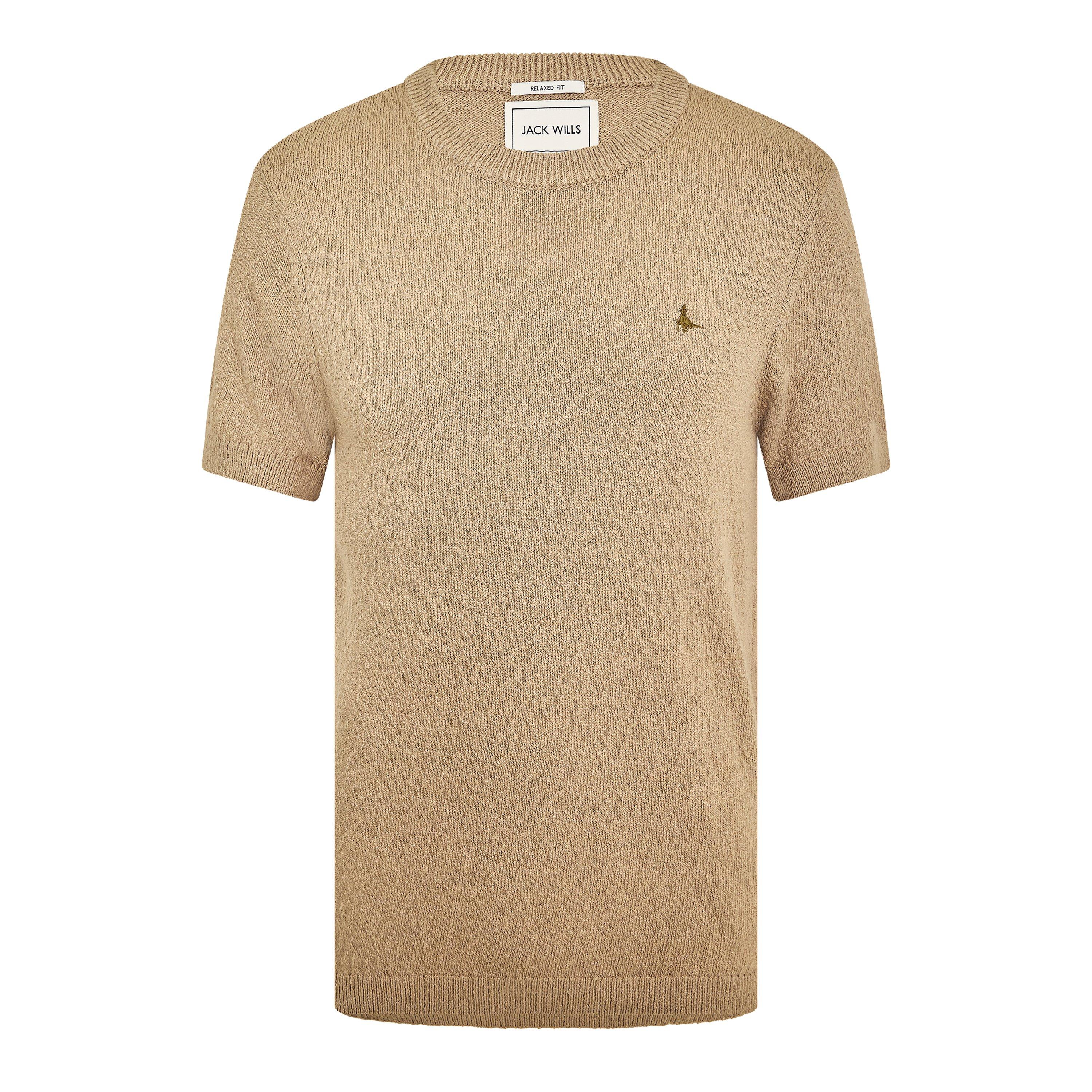 Jack Wills JW Slub Marl Knit T Sn62