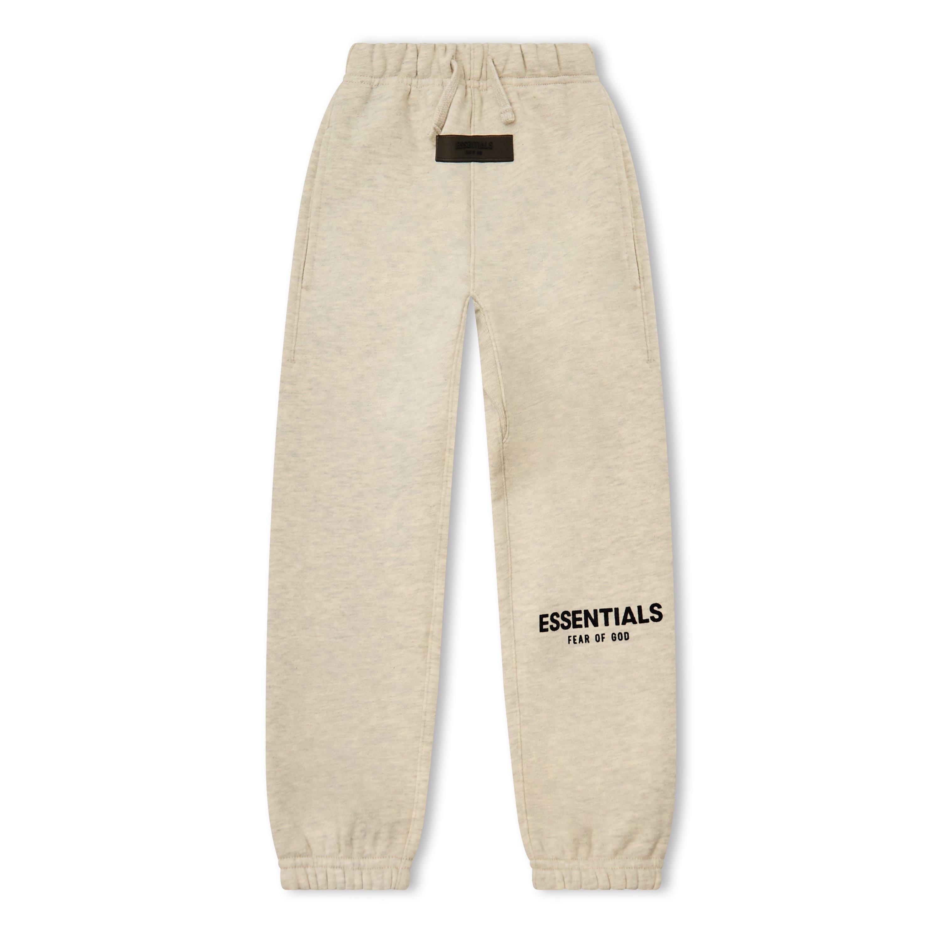 Fear Of God Essentials Kids ' Closed Hem Fleece Jogging Bottoms - Light Oatmeal - 2-3 Yrs