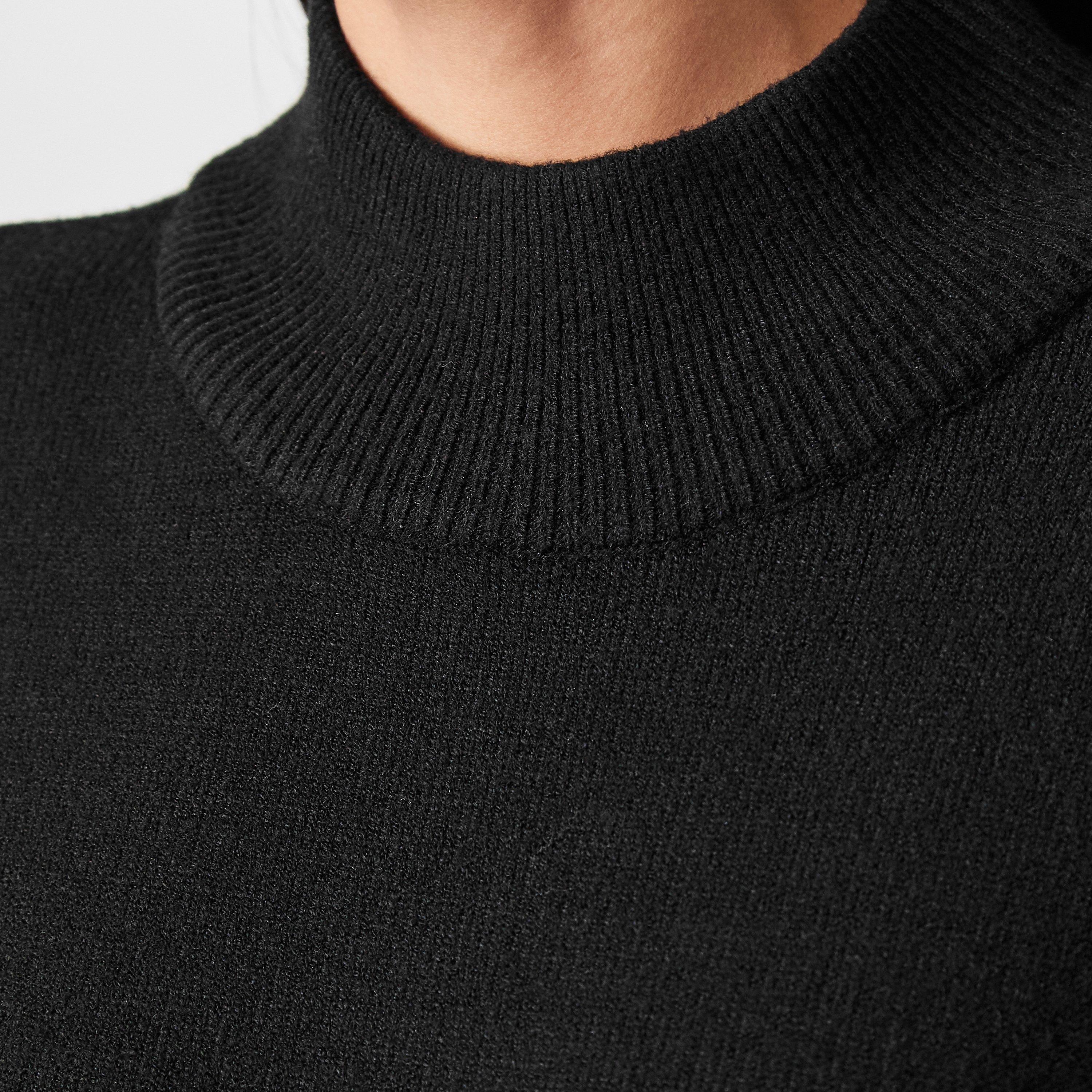 Black - Vila - Crew Neck Jumper - 5