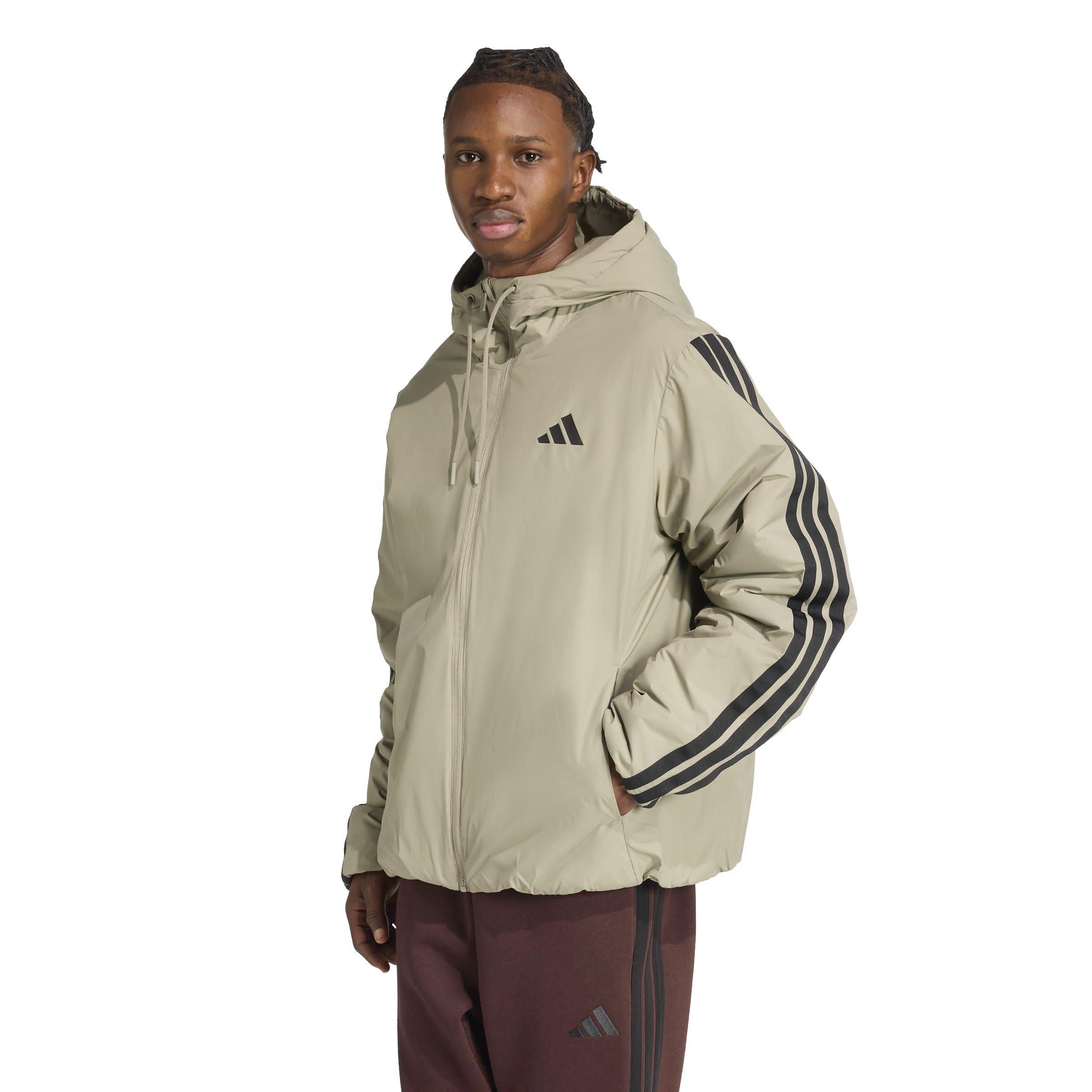 Zilveren Kiezel - adidas - Essentials CLIMAWARM Insulated Hooded Padded Puffer Jacket - 2