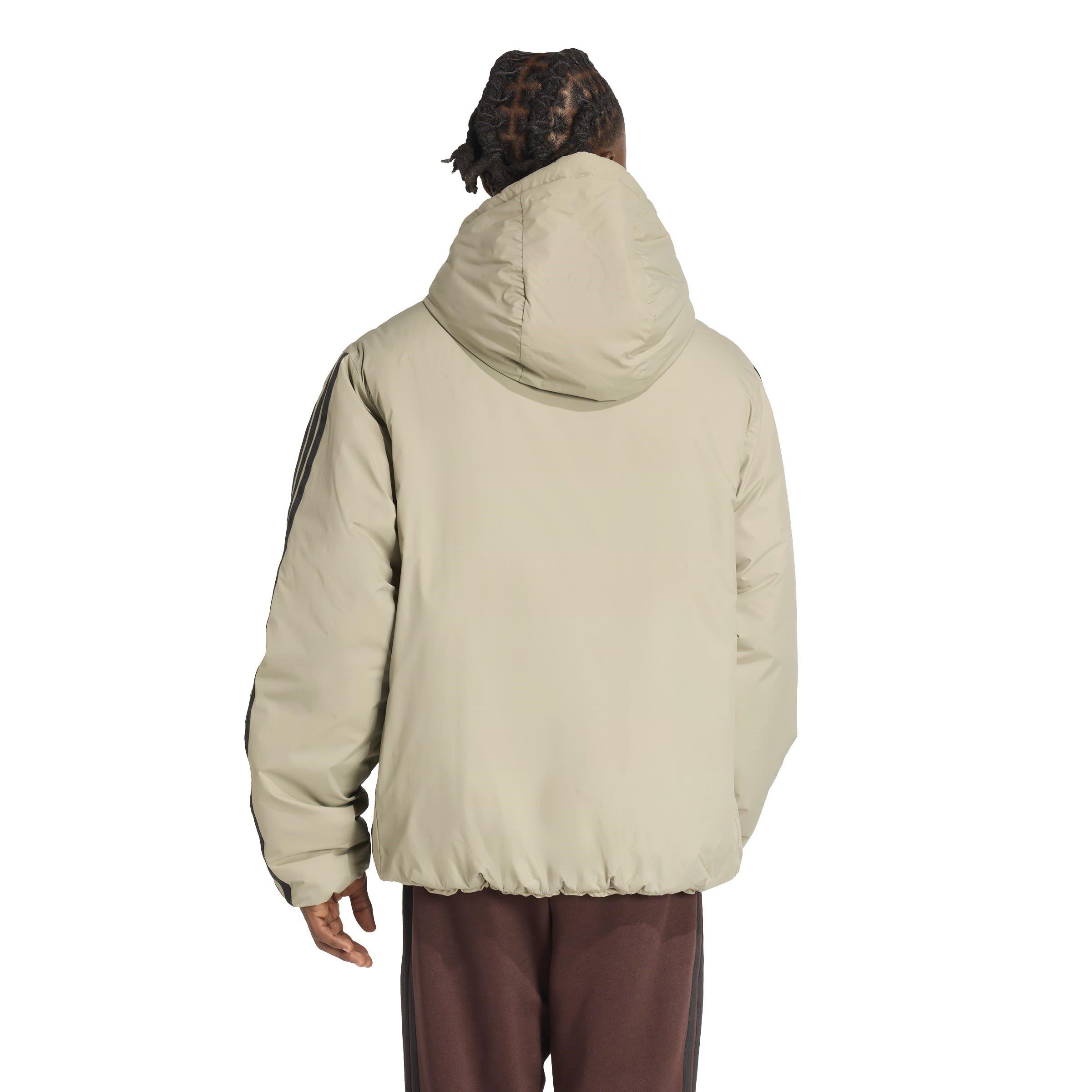 Zilveren Kiezel - adidas - Essentials CLIMAWARM Insulated Hooded Padded Puffer Jacket - 3