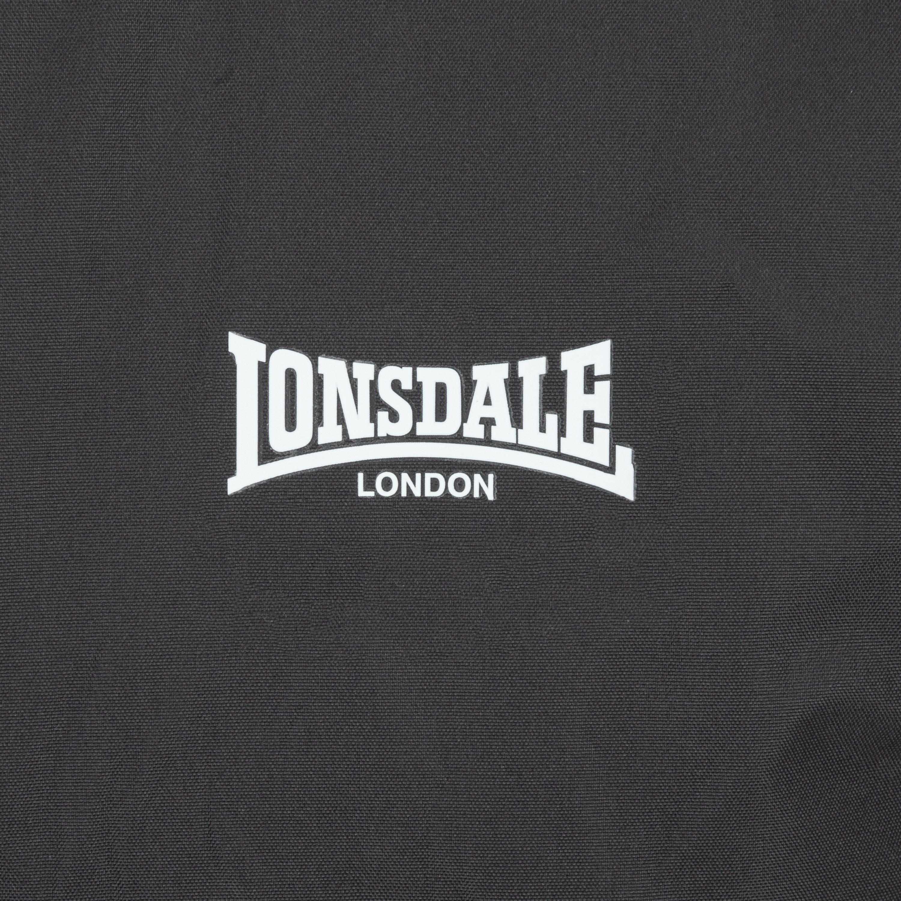 Charcoal - Lonsdale - Men's Long Sleeve Detachable Hood Windproof Padded Puffer Jacket - 4