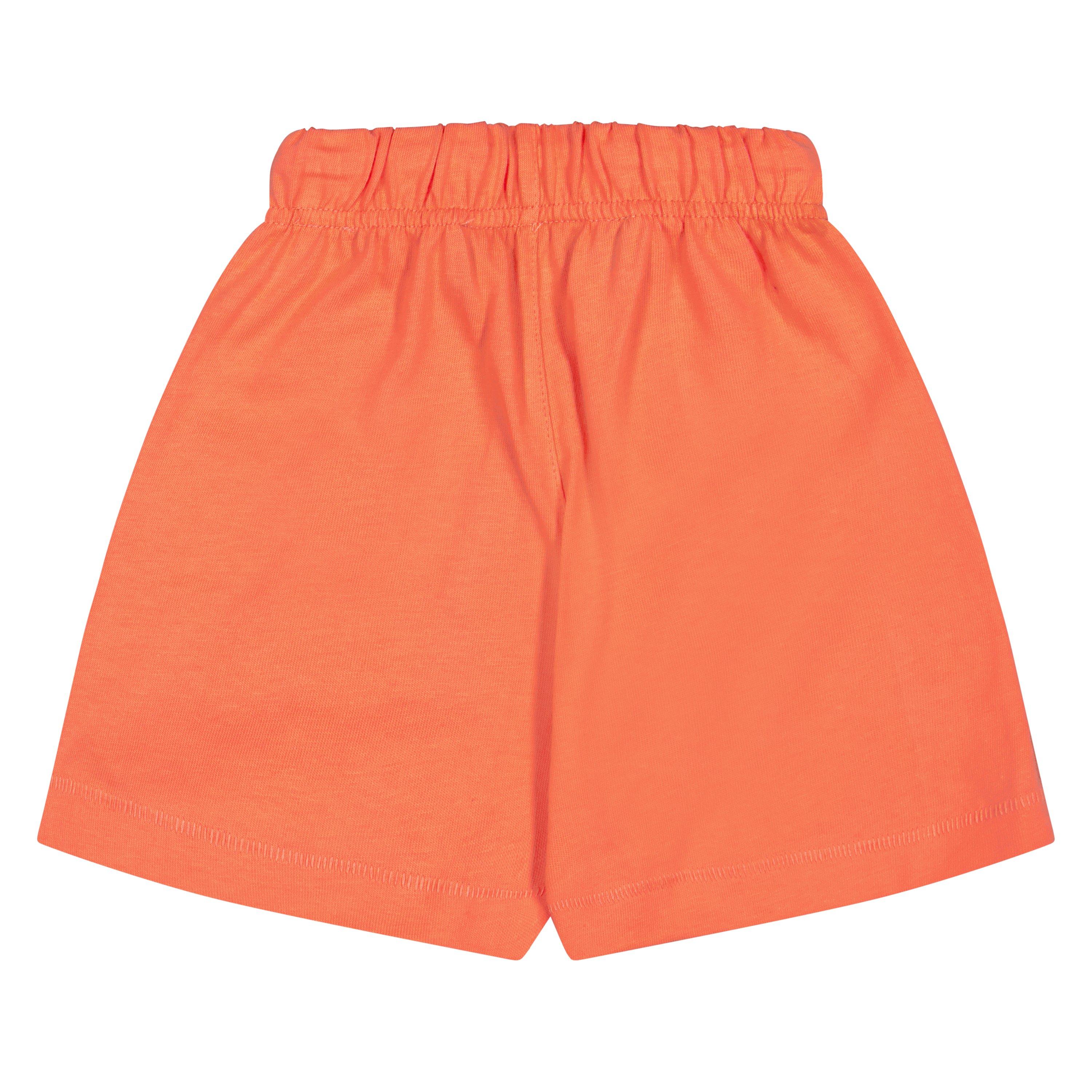 Coral - Fear Of God Essentials - Unisex Kids' Fleece Jogger Shorts - 2