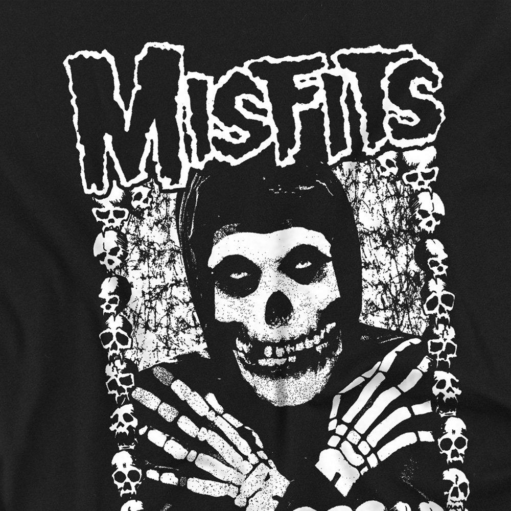 Black - Misfits - Misfits - Skeleton Hands T-Shirt Black - 2