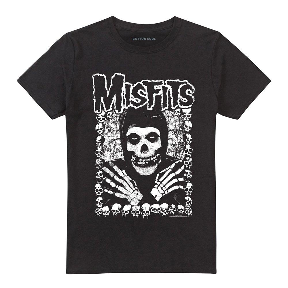 Black - Misfits - Misfits - Skeleton Hands T-Shirt Black - 4