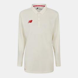 New Balance Adults Short-Sleeve Cricket Polo Shirt