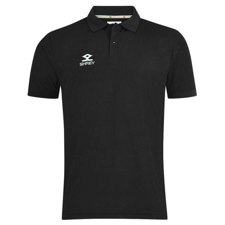 Noir - Shrey - maison margiela oversized jersey polo shirt item - 1