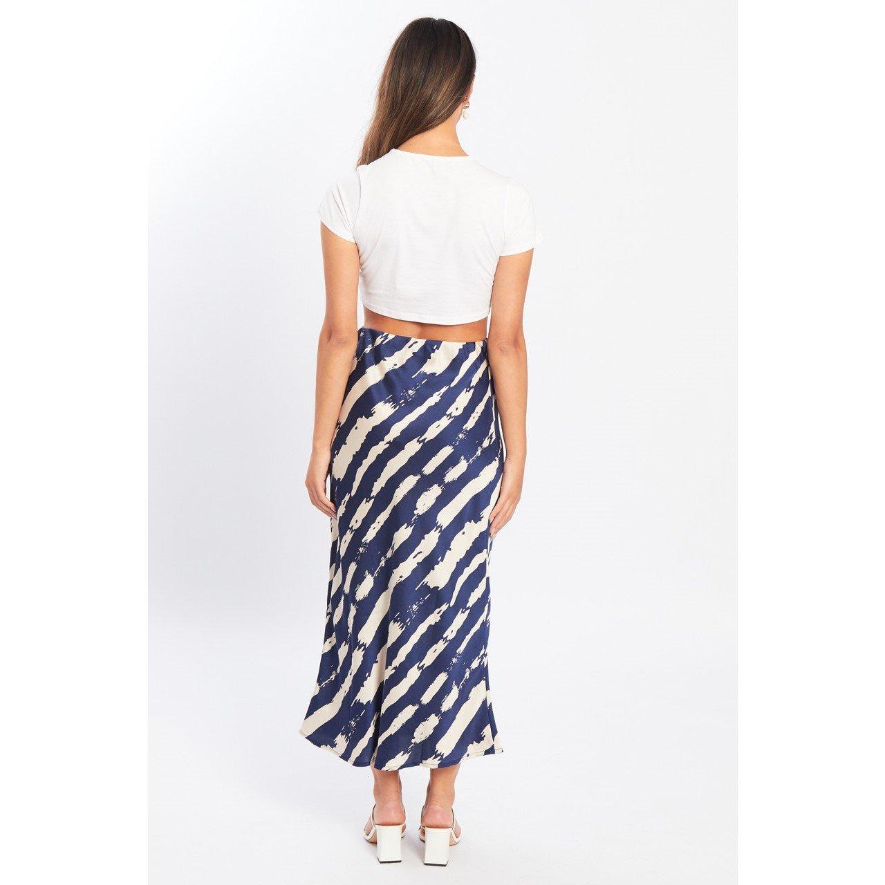 Blauw - Wednesday Girls - Midi Skirt - 2