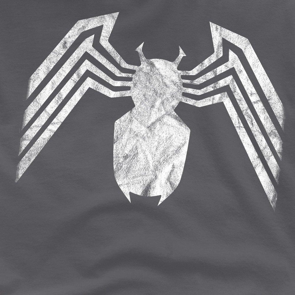 Grey - Marvel - Venom Emblem T-Shirt - 2